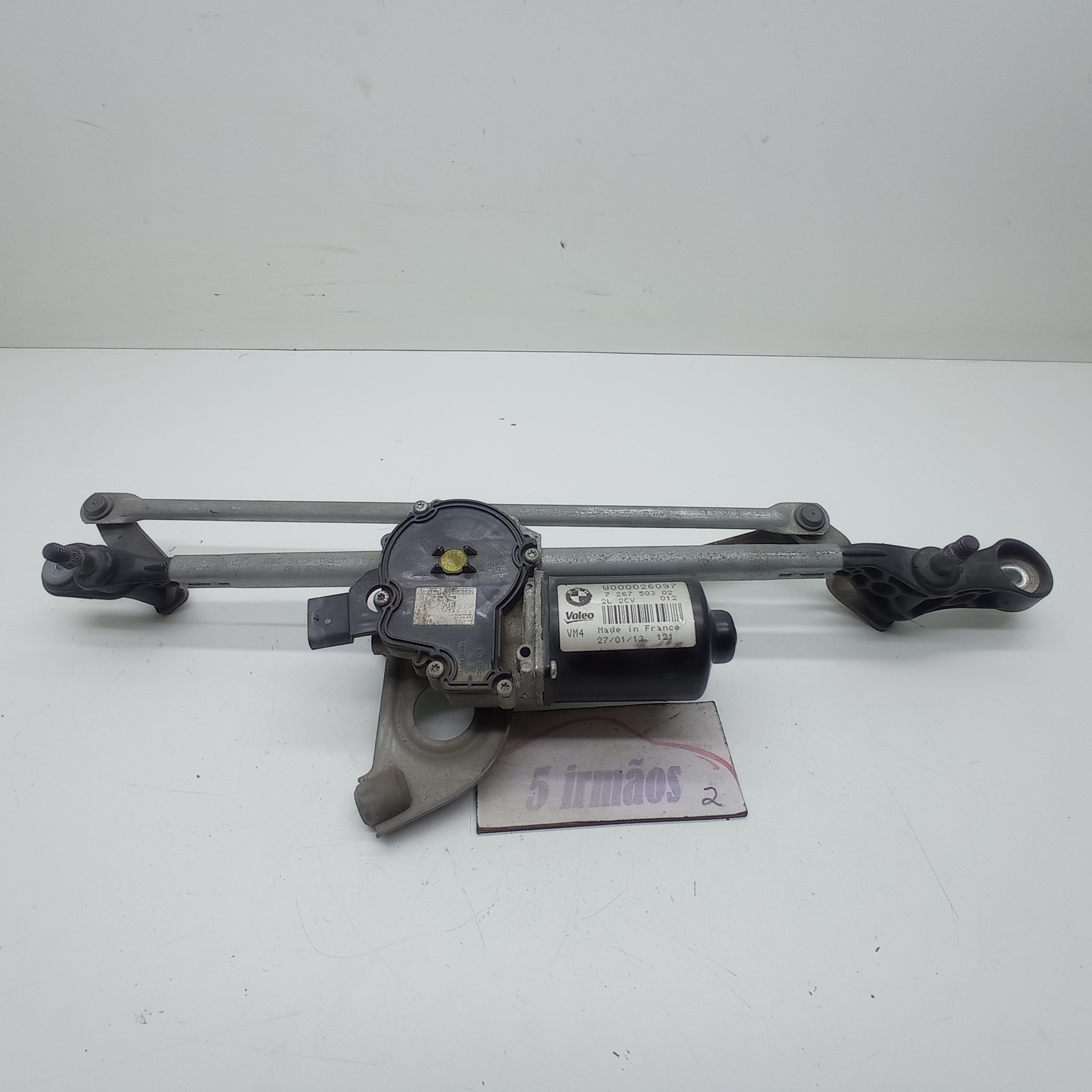 Motor Máquina Limpador Parabrisa Bmw 328i 2.0 Turbo 2013