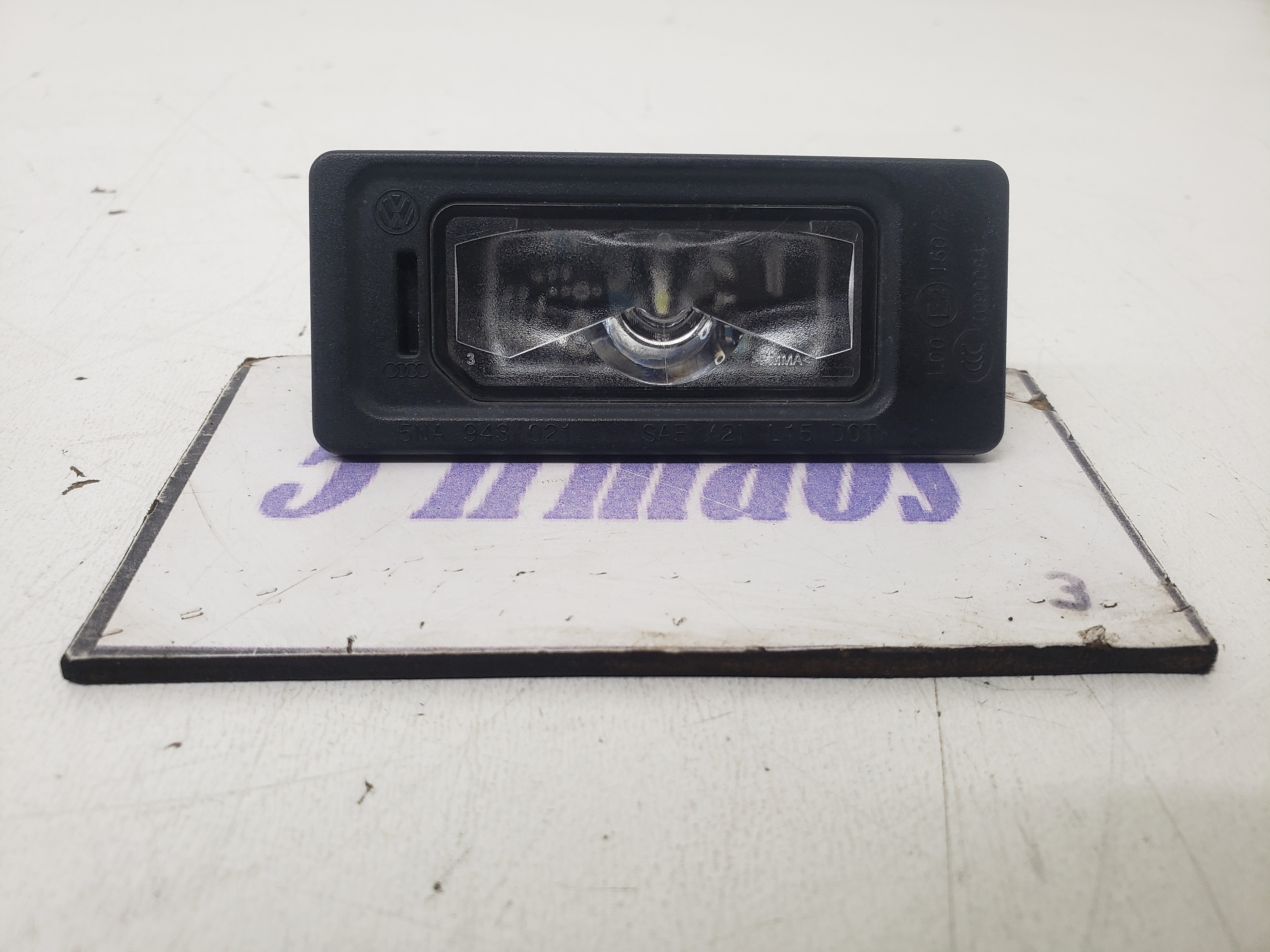 Lanterna Luz Placa Traseira Vw Tiguan 350 Tsi 2.0 2019 2020