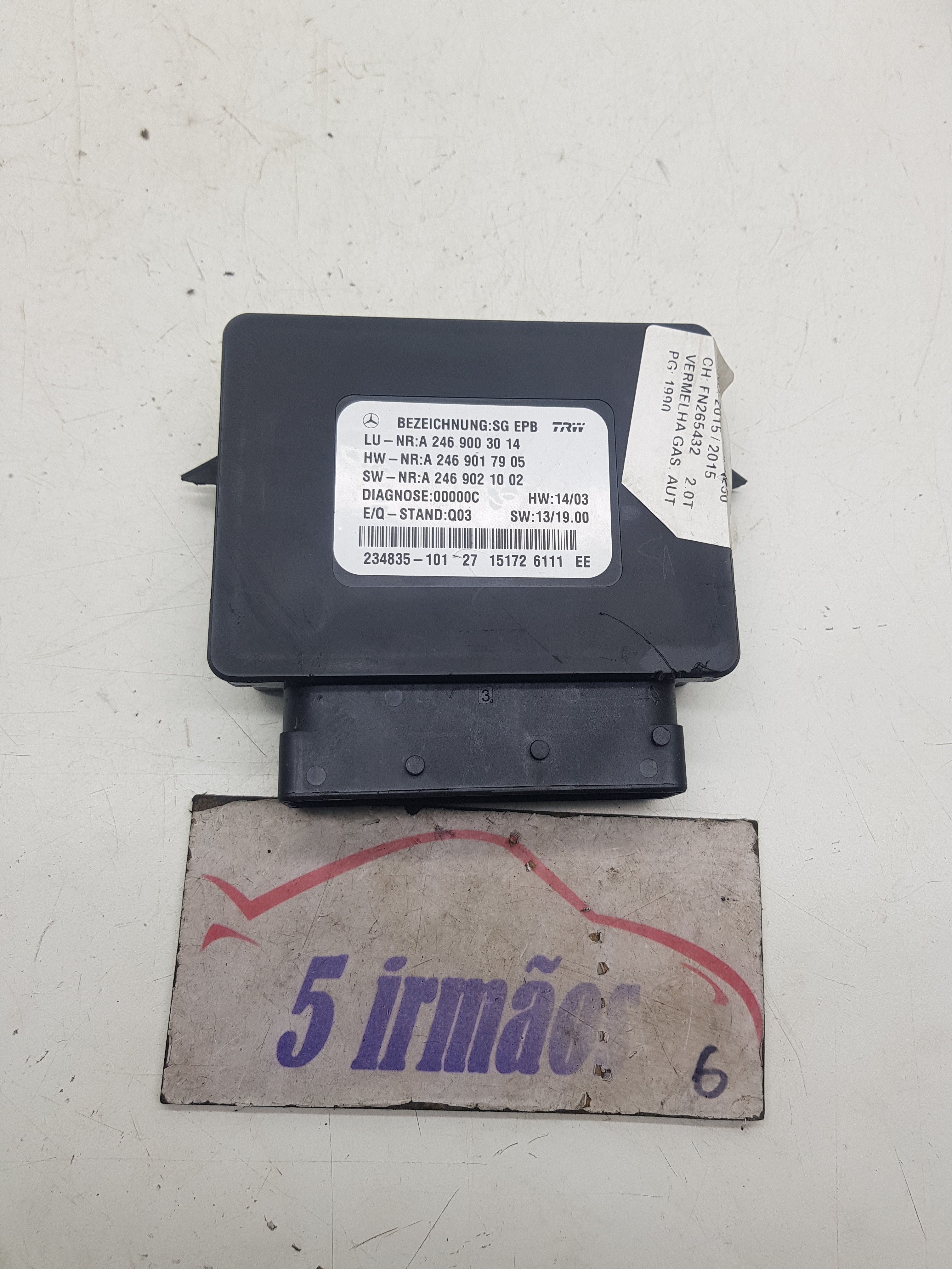 Módulo Parado Mercedes Cla250 2.0 2015 N2469003014