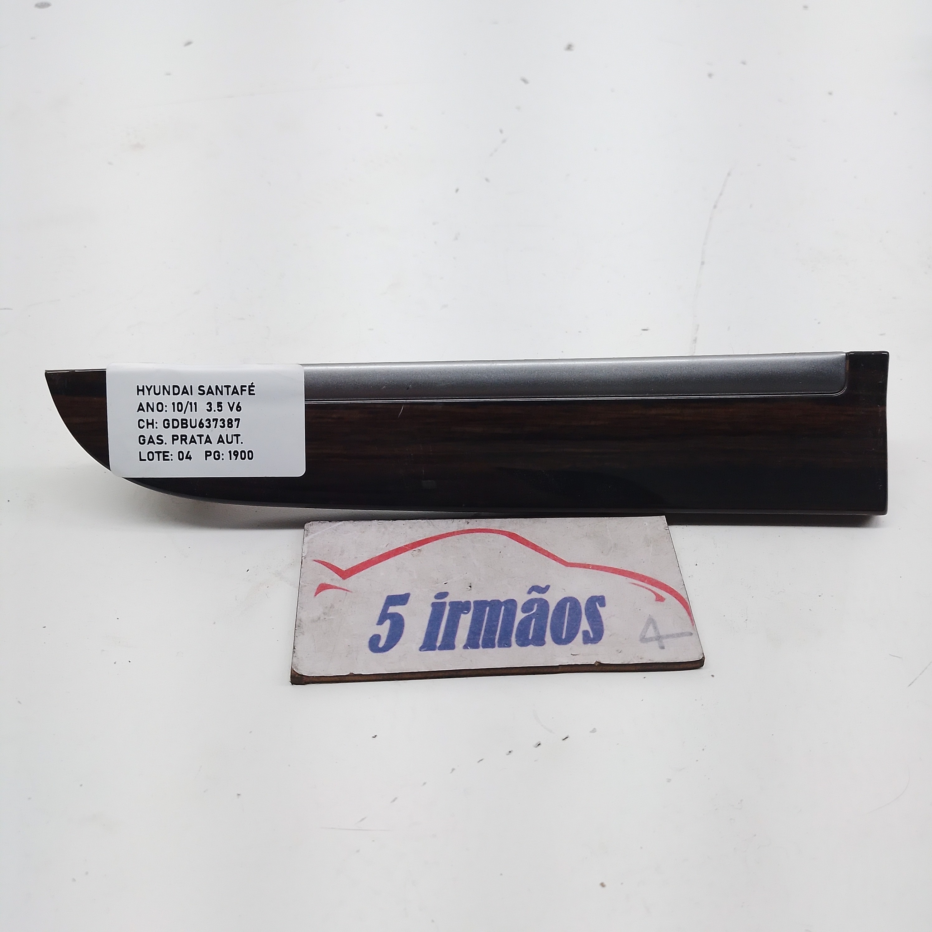 Acabamento Friso Painel Hyundai Santa Fé 3.5 V6 2010 / 2011