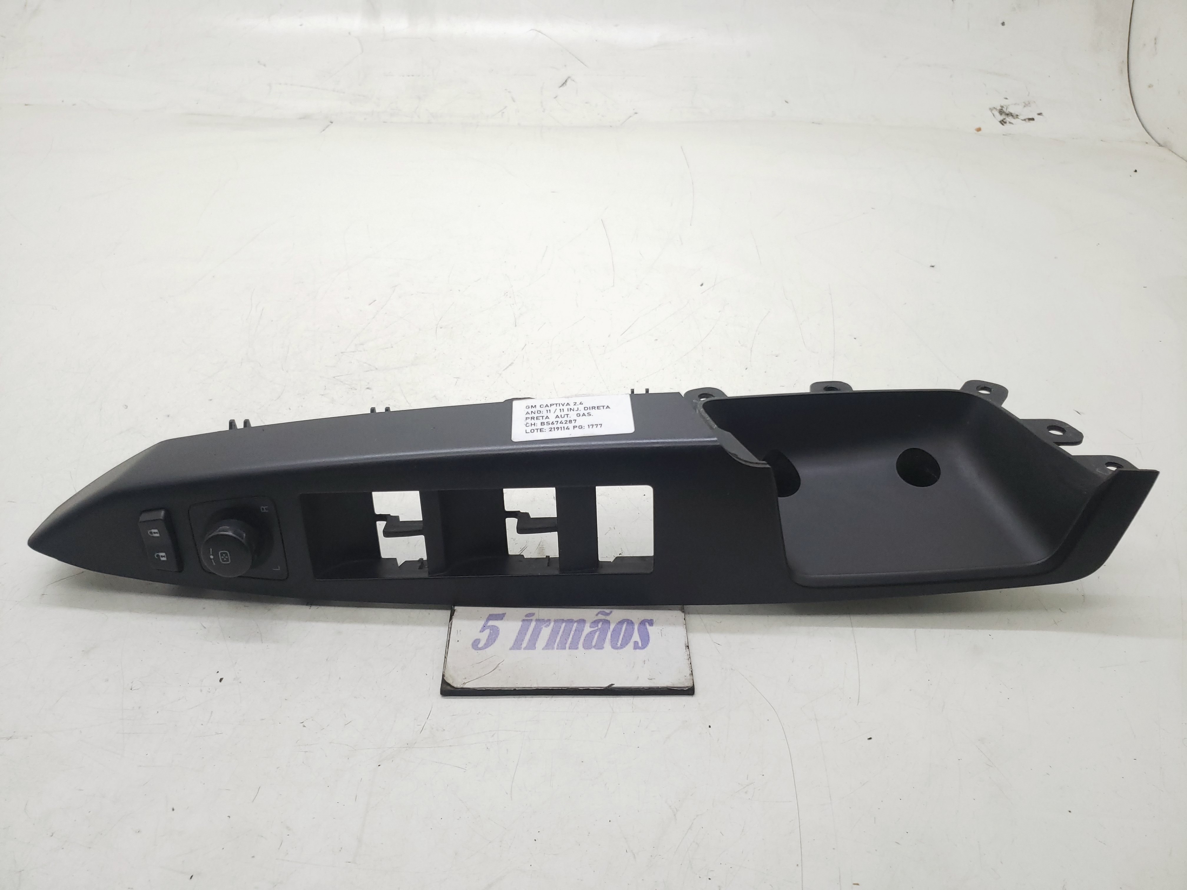 Botão Ajuste Retrovisor C/moldura Gm Captiva 2.4 2011 / 2012