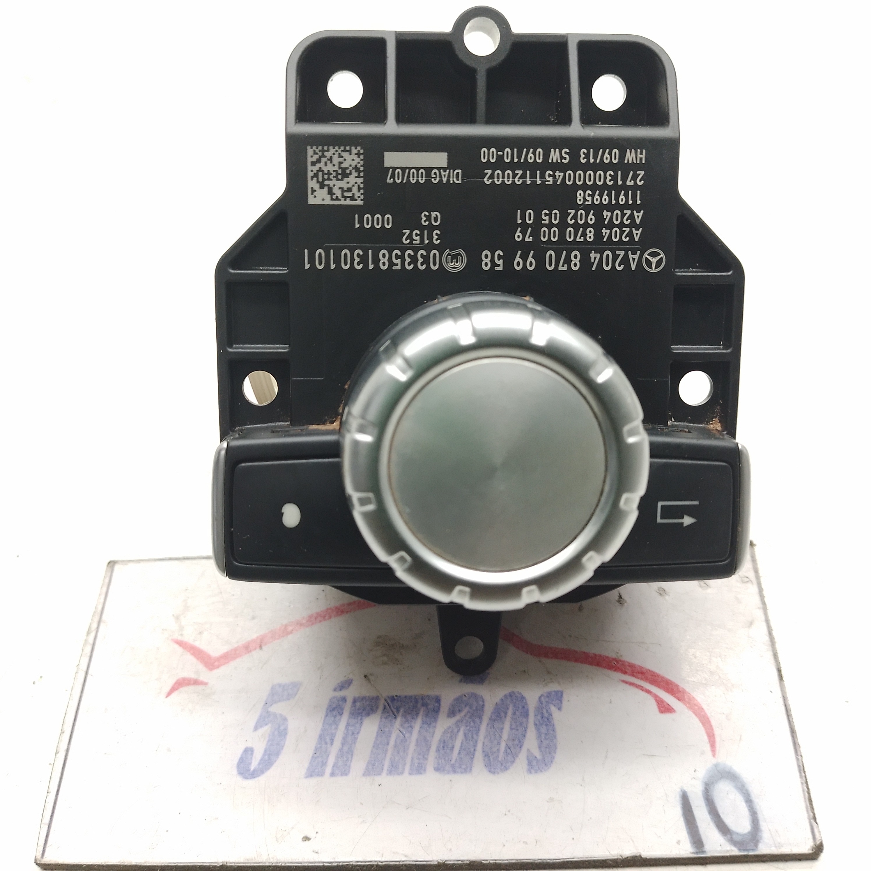 Botão Comando Multimídia Mercedes C180 1.6 2012 / 2013