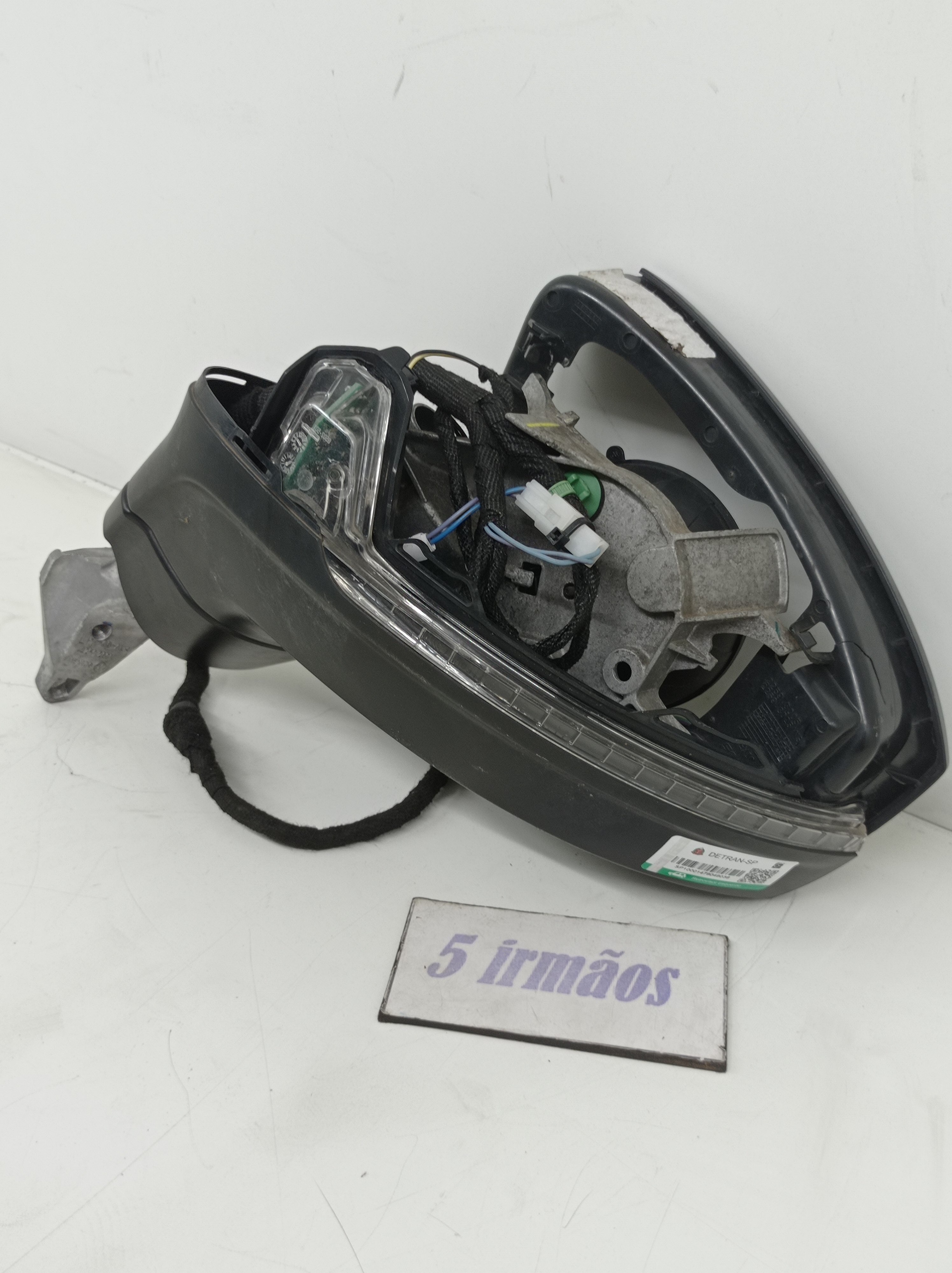 Retrovisor Esquerdo S/capa S/espelho Vw Tiguan 350 2.0 2020
