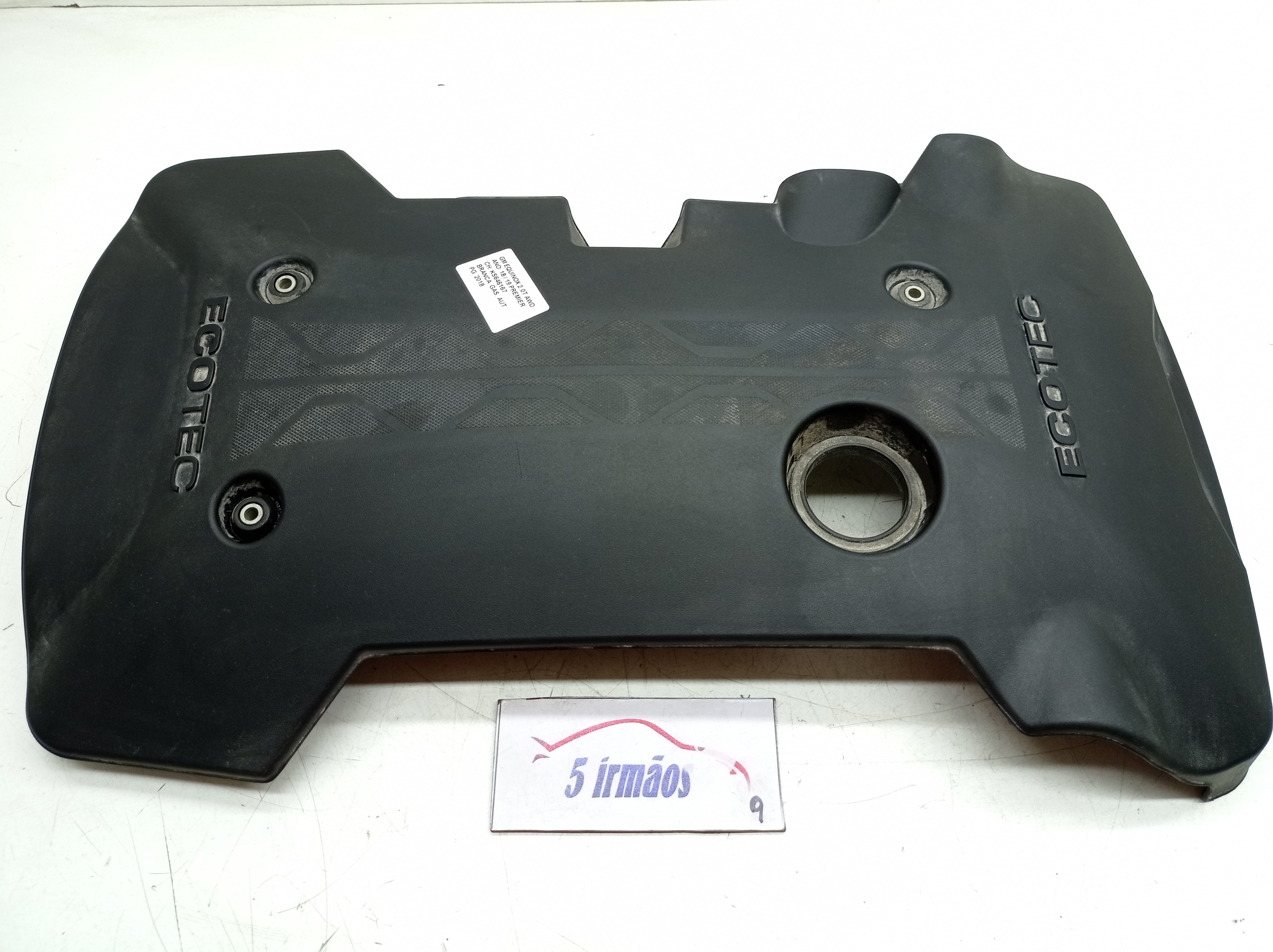 Tampa Capa Motor Gm Equinox 2.0 Turbo 2018 / 2019