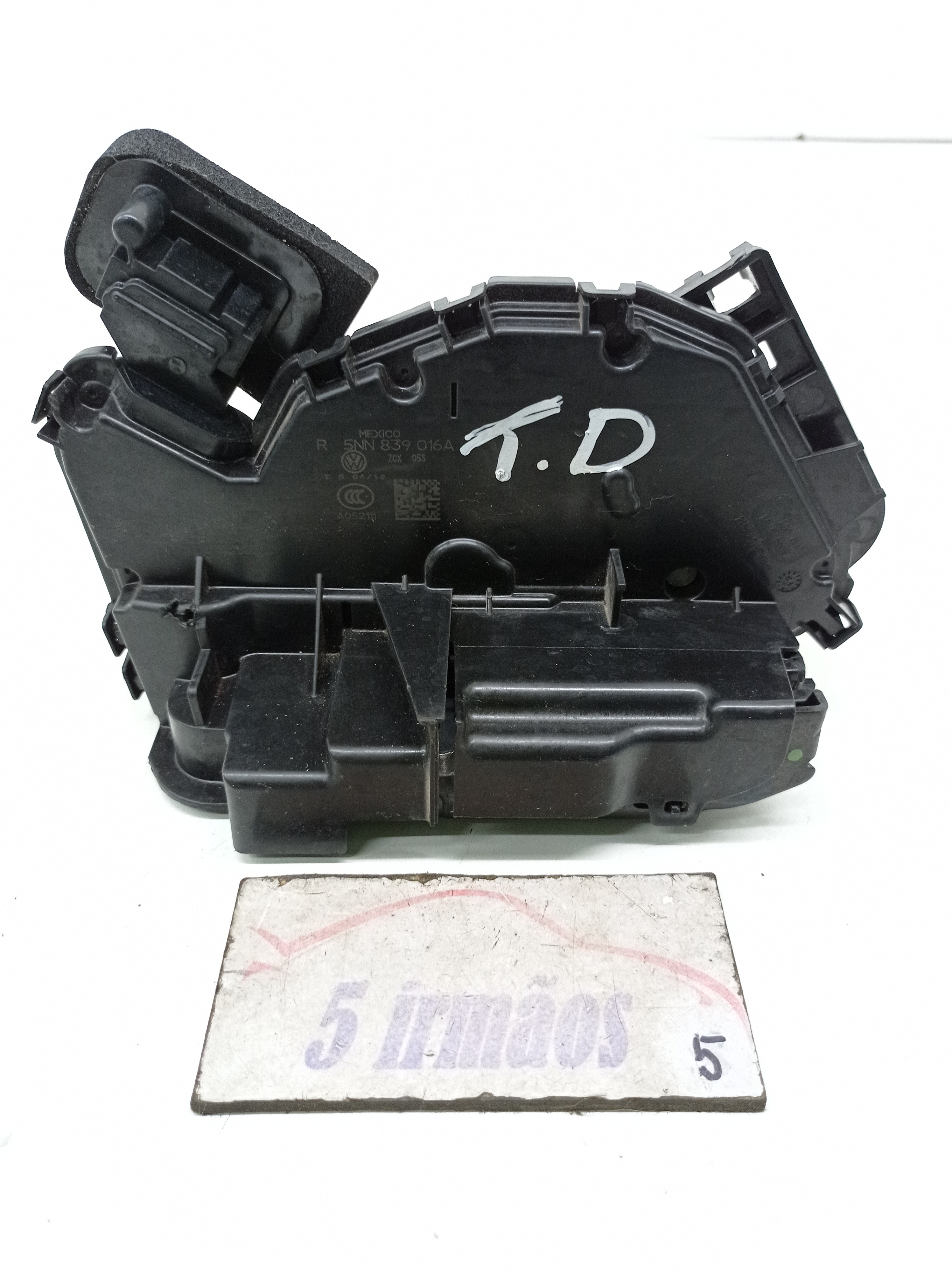 Fechadura Porta Traseira Direita Vw Tcross 1.4 2019 2020