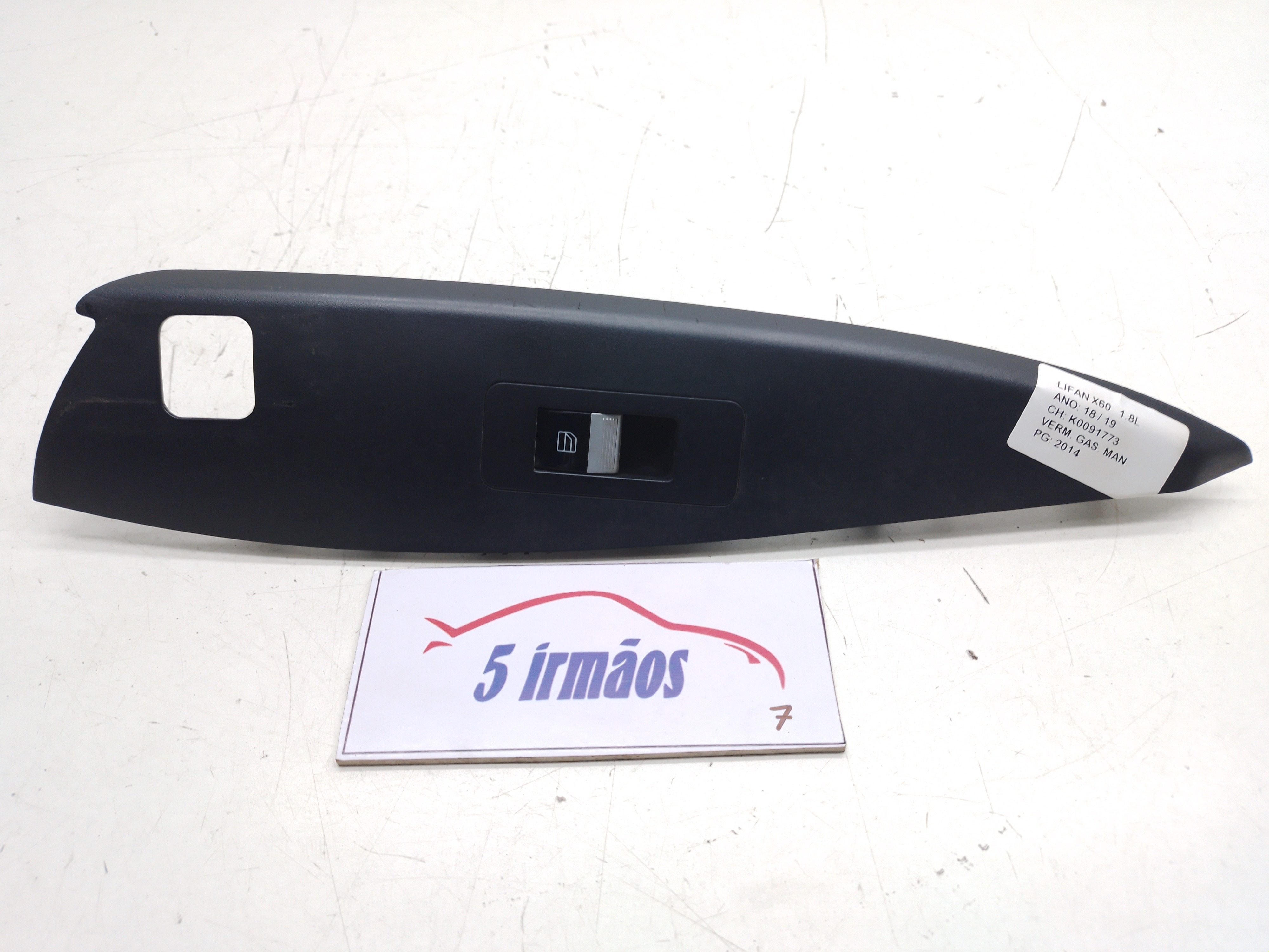Comando Vidro Dianteiro Direito Lifan X60 1.8 2018 / 2019