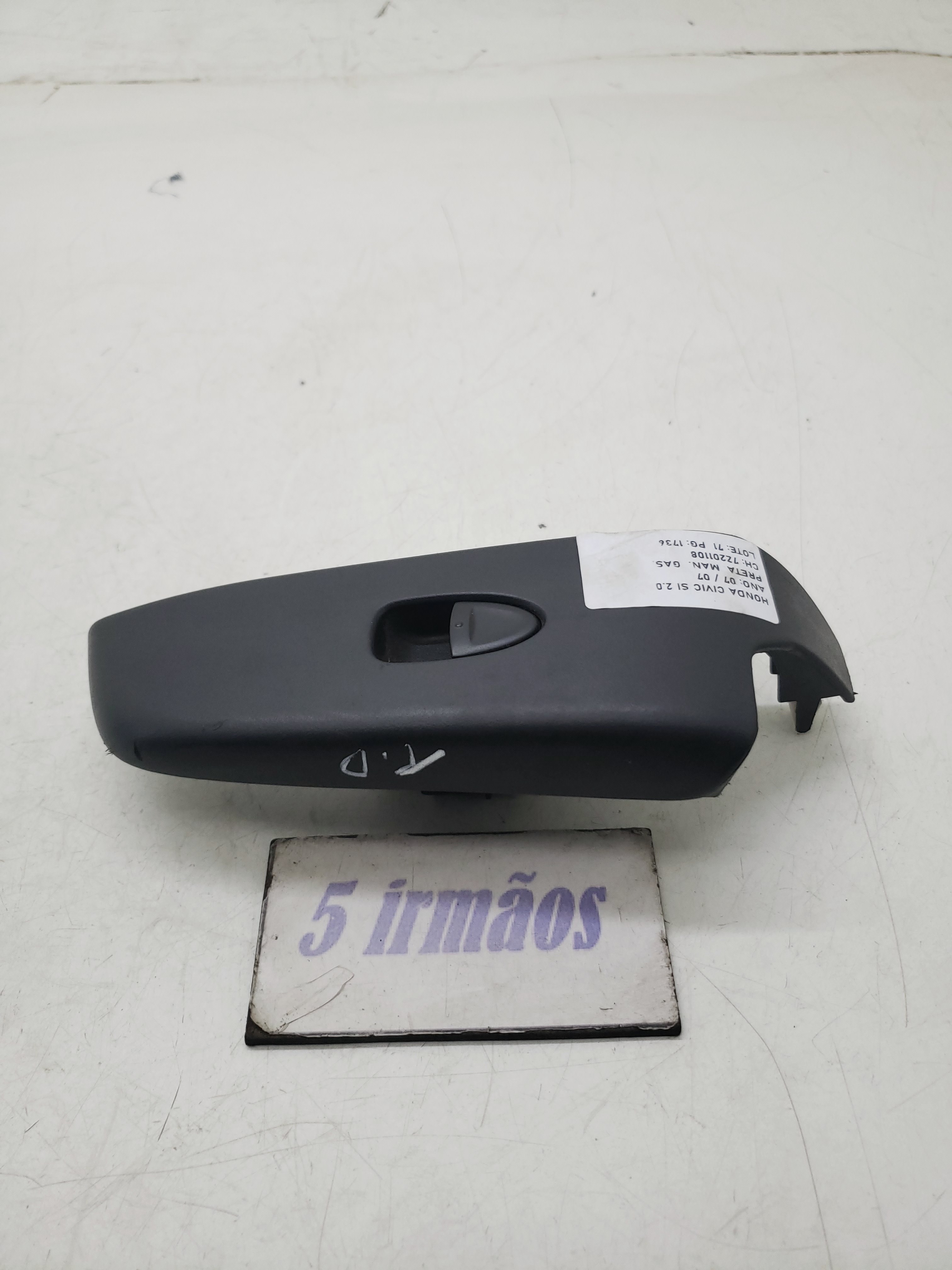 Comando Vidro Traseiro Direito Honda Civic Si 2.0 2007 /2008