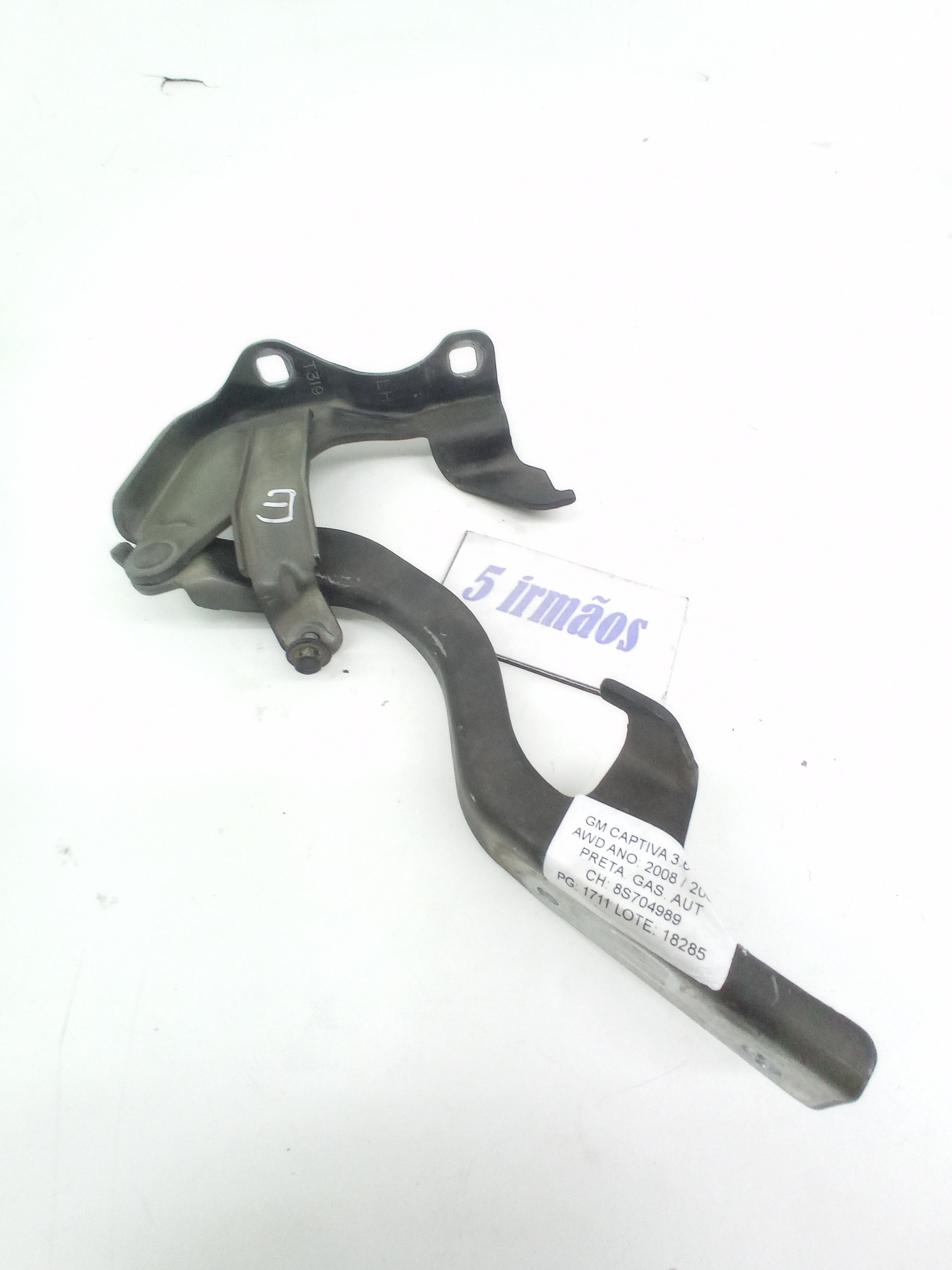 Dobradiça Esquerda Braço Capô Chevrolet Captiva Sport 2008