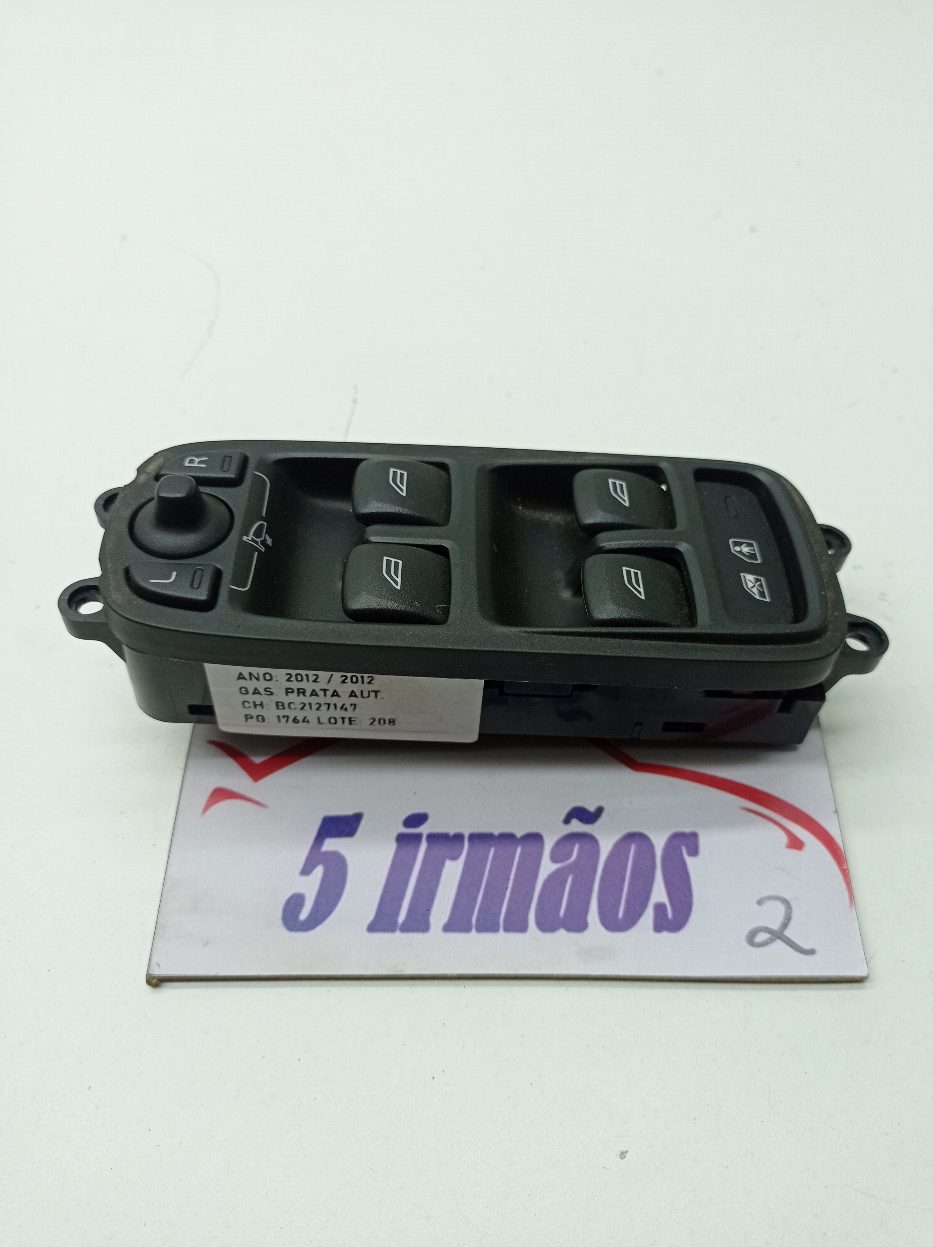 Comando Vidro Dianteiro Esquerdo Volvo S60 1.6 2012 / 2013