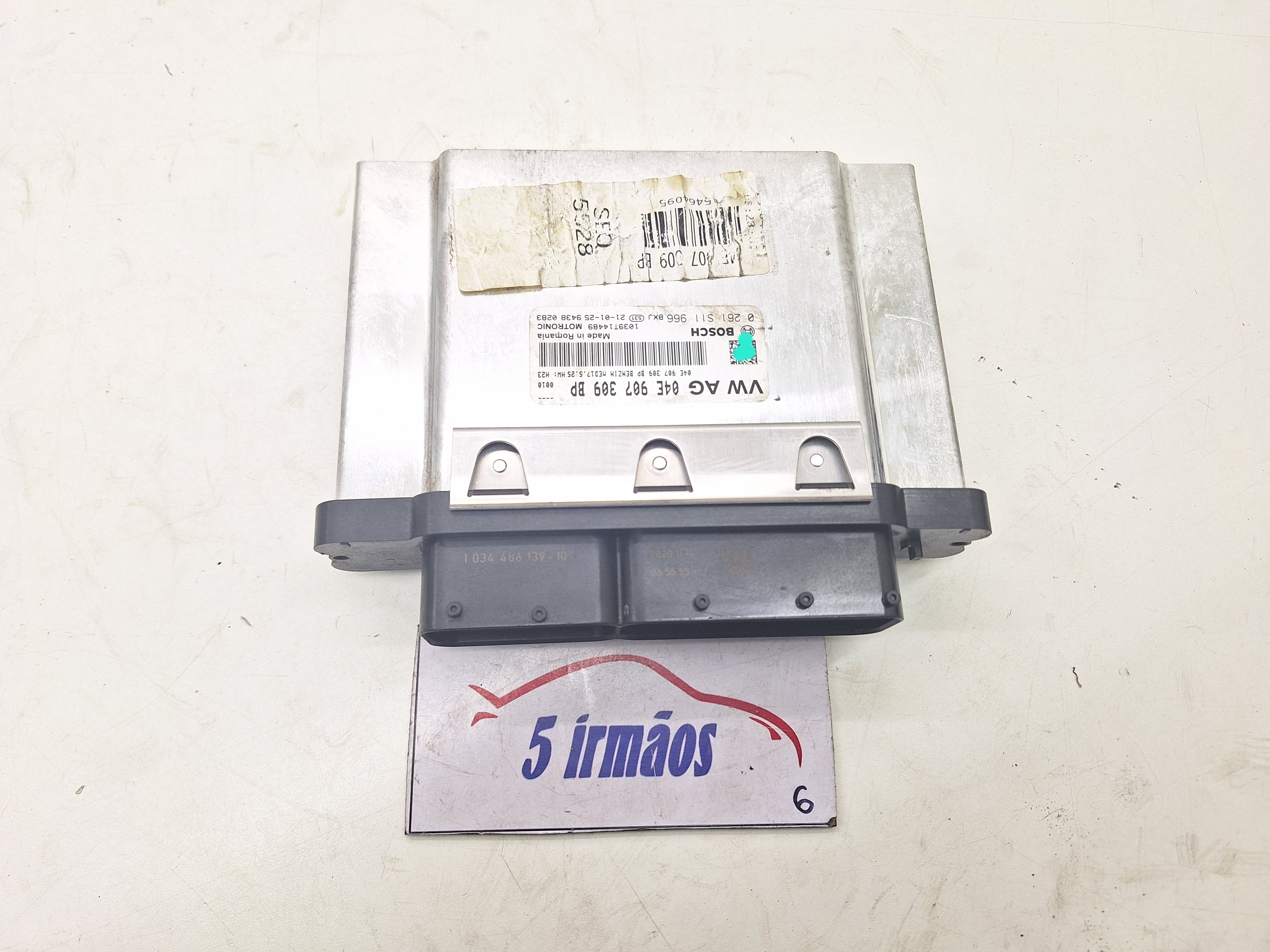 Módulo Injeção Eletrônica Vw Tcross 1.4 2021 Nº04e907309bp