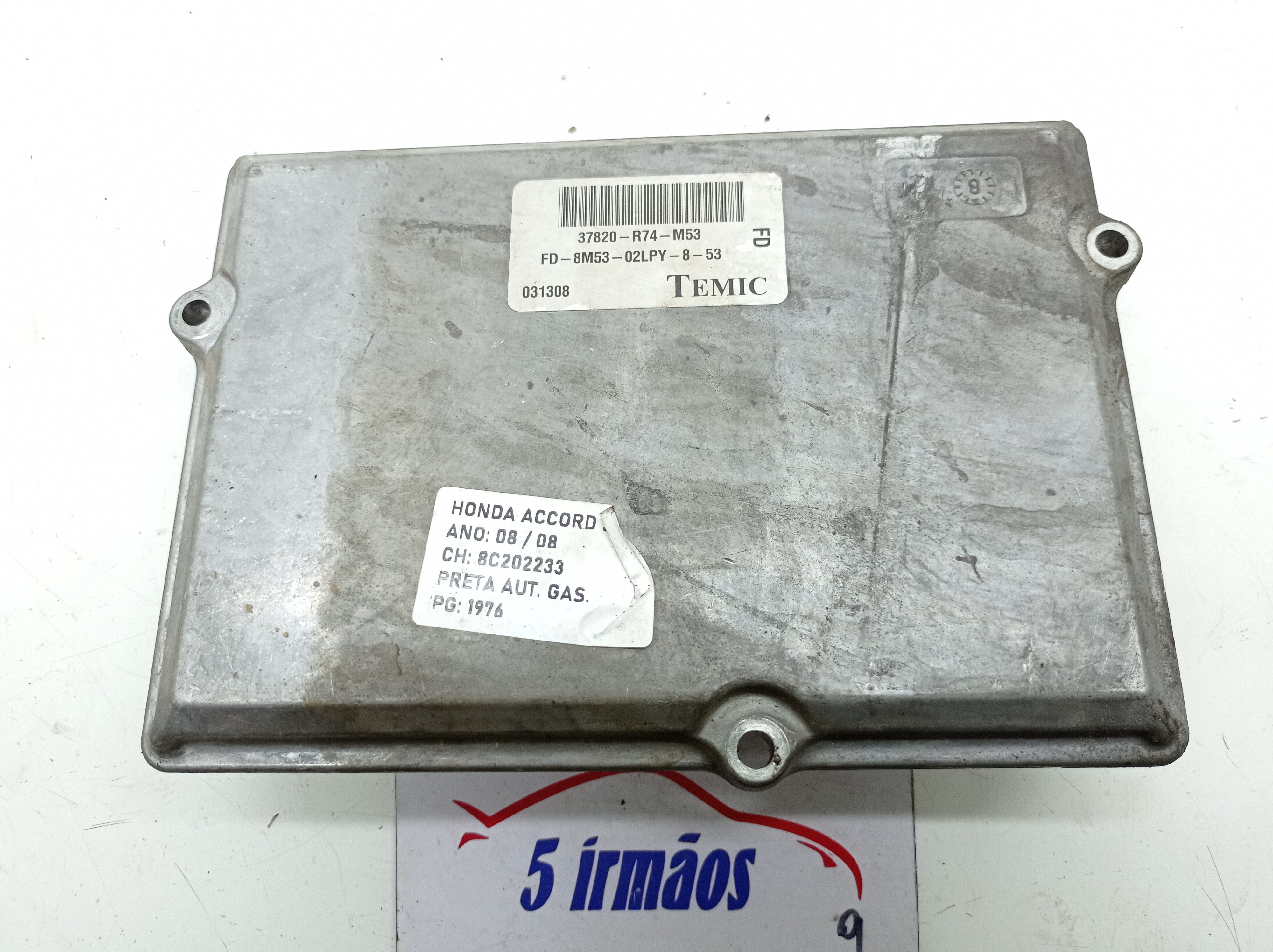 Módulo Injeção Honda Accord 3.5 V6 2008 / 2009 Nº37820r74m53