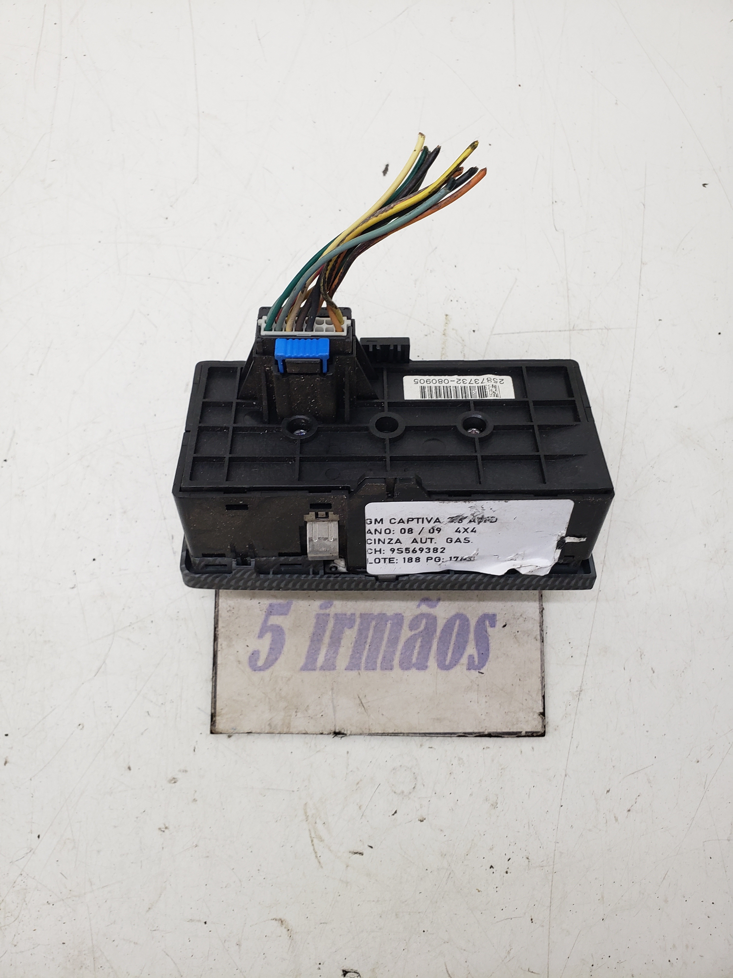 Botão Comando Farol Milha Gm Captiva 3.6 V6 2008 /2009 /2010