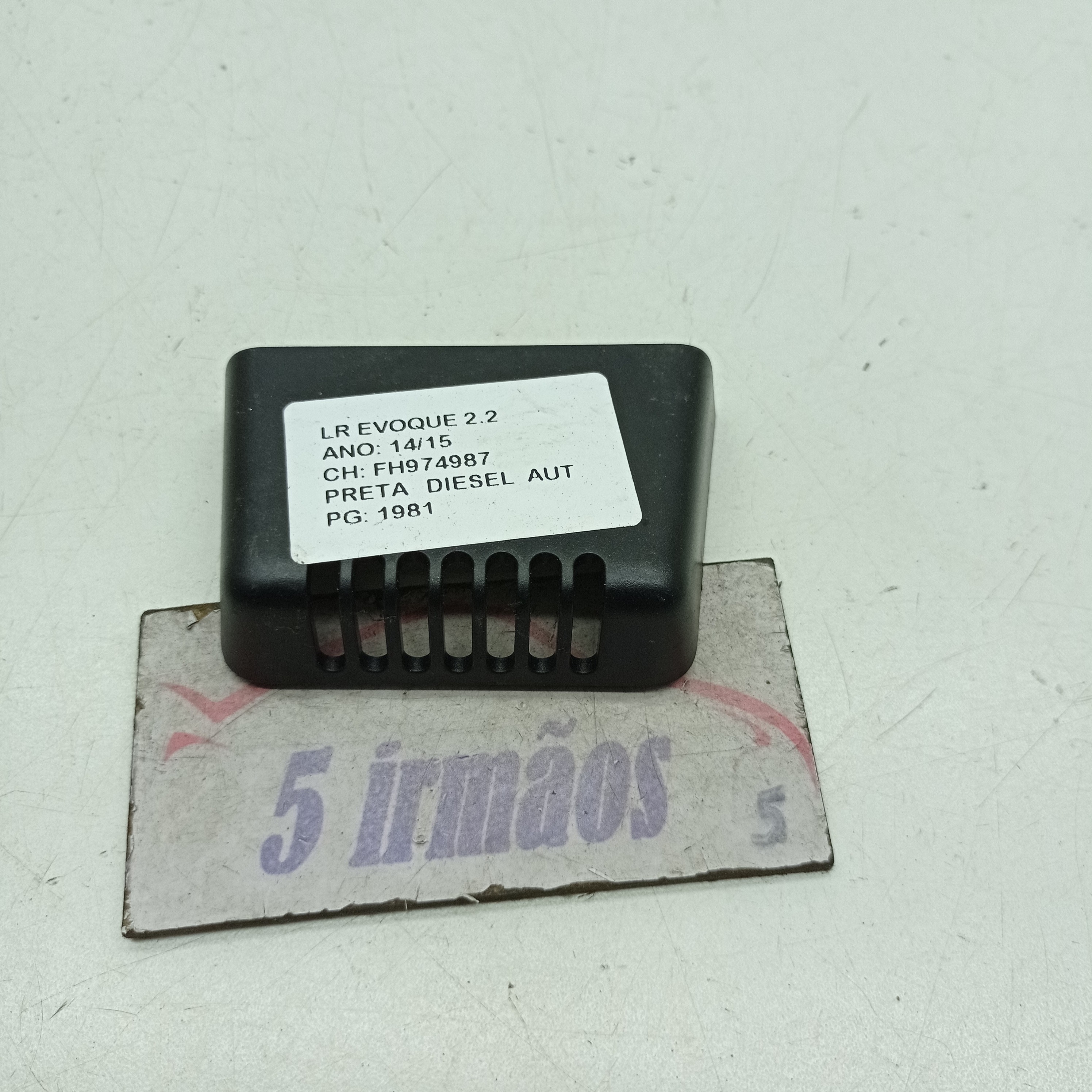 Acabamento Sensor Chuva Land Rover Evoque 2.2 2014 2015
