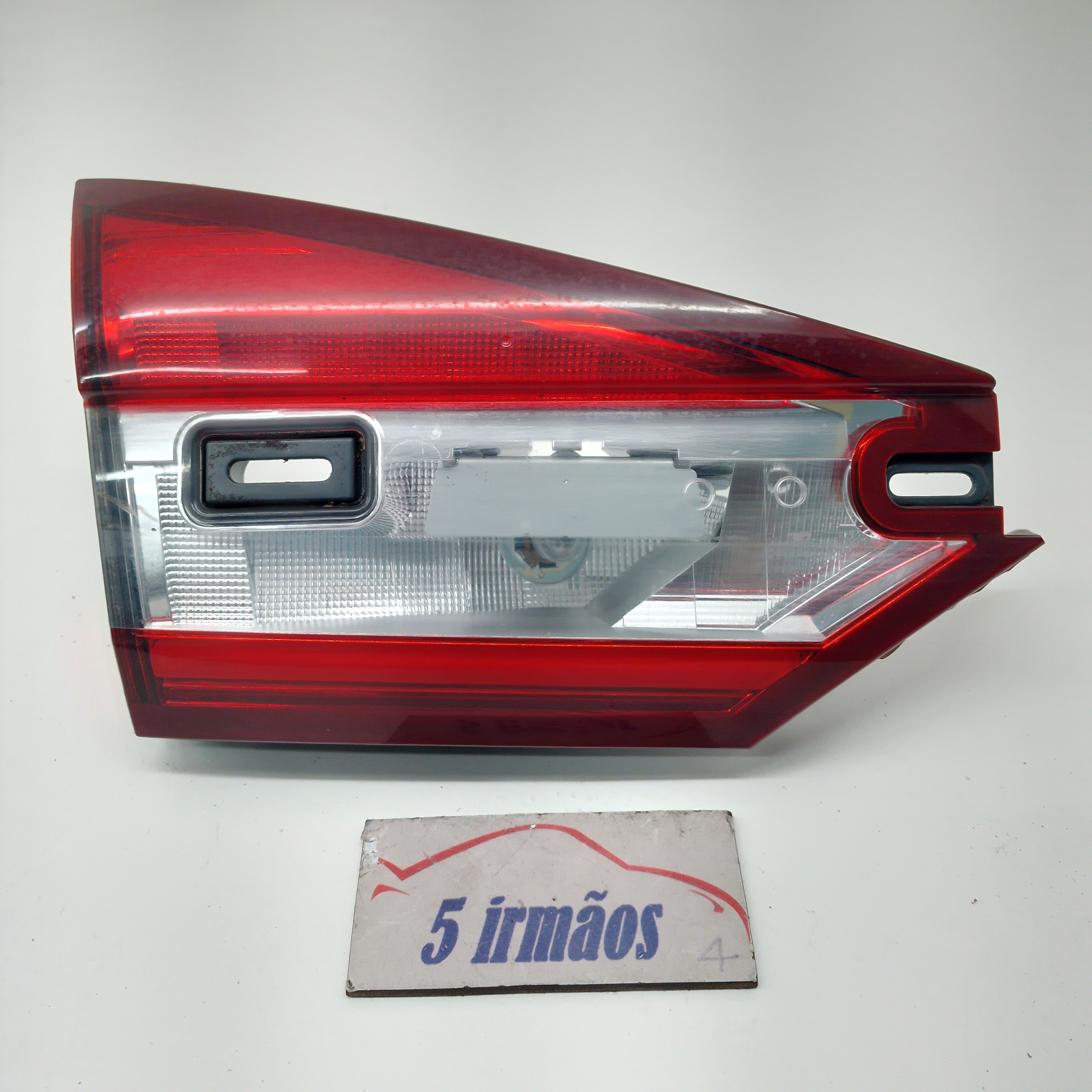 Lanterna Esquerda Tampa Traseira Ford Fusion 2.0 Turbo 2017 Esquerdo Vermelho