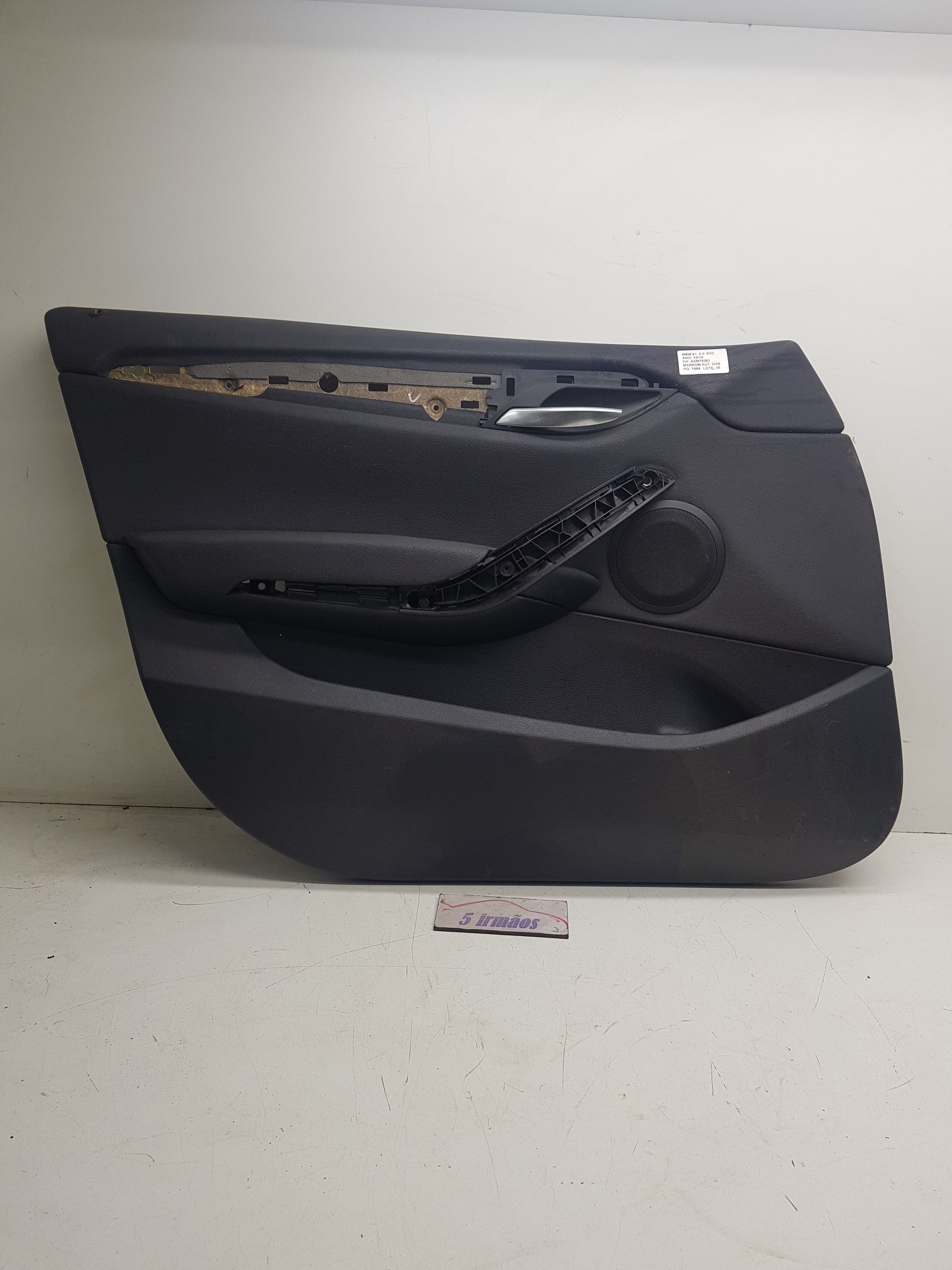 Forro Porta Dianteira Esquerda Bmw X1 3.0 / 2.0 2010 / 2011