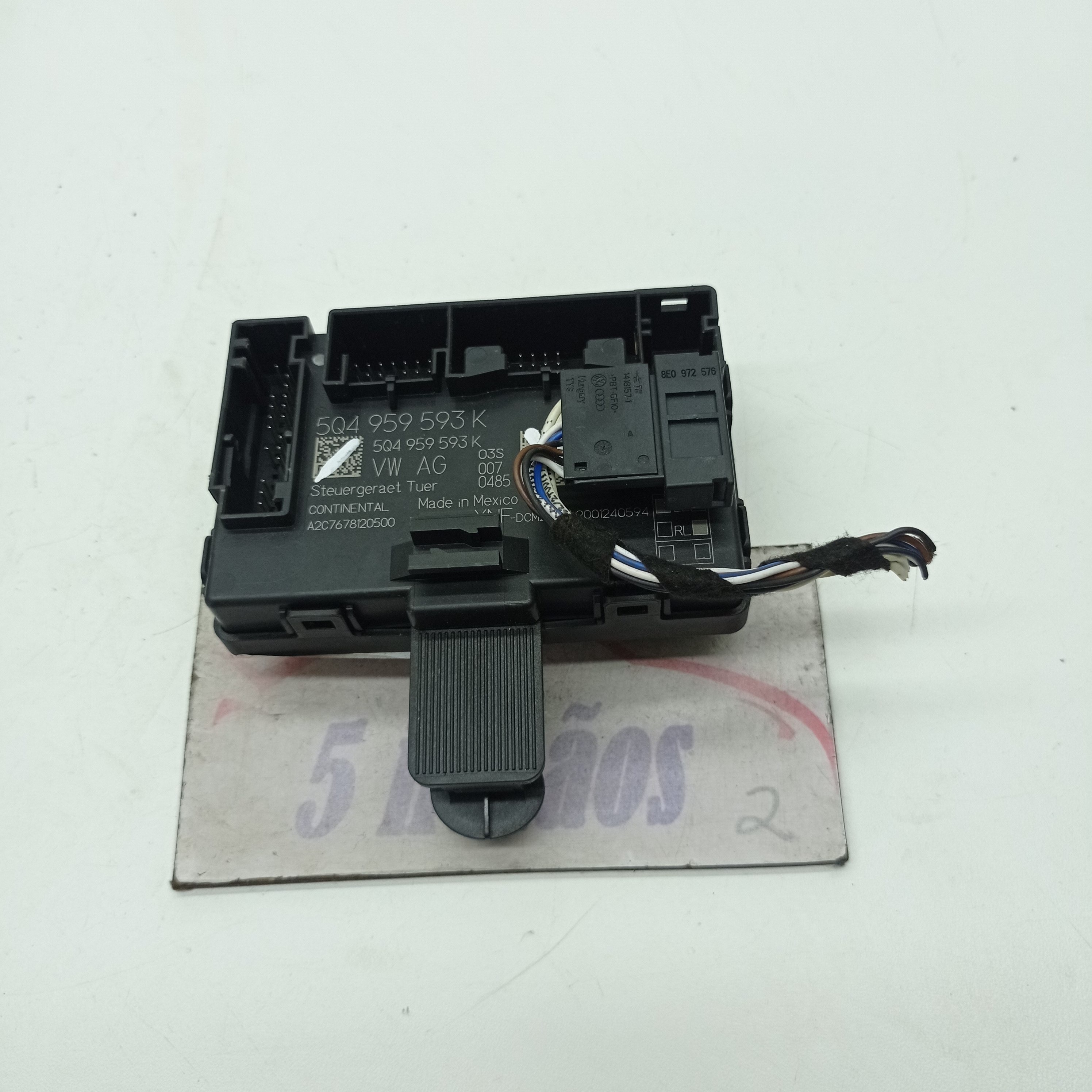 Módulo Porta Dianteira Esquerda Vw Tiguan 350 Tsi 2.0 2020