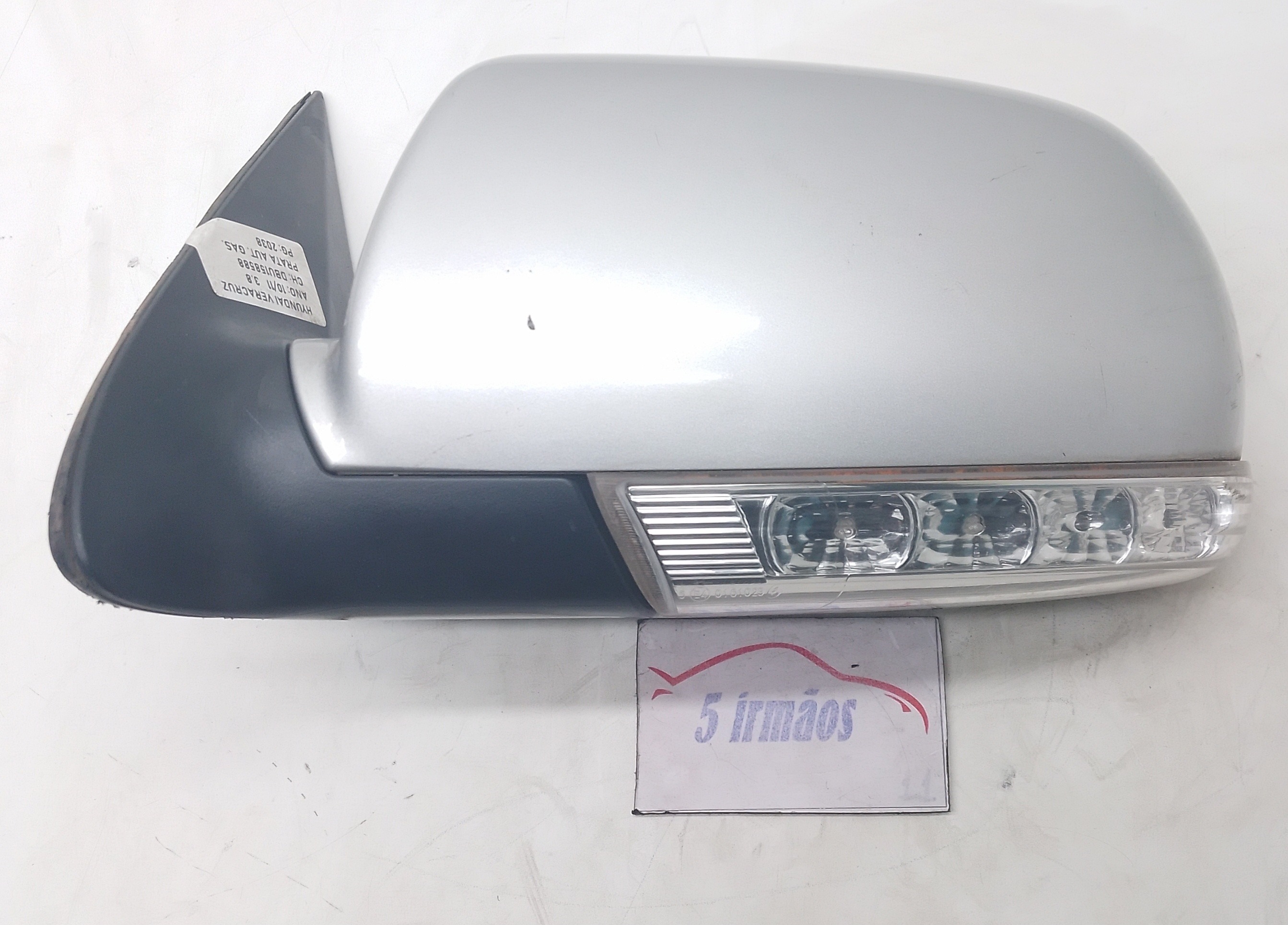 Retrovisor Esquerdo C/ Pisca Hyundai Veracruz V6 3.8 2010