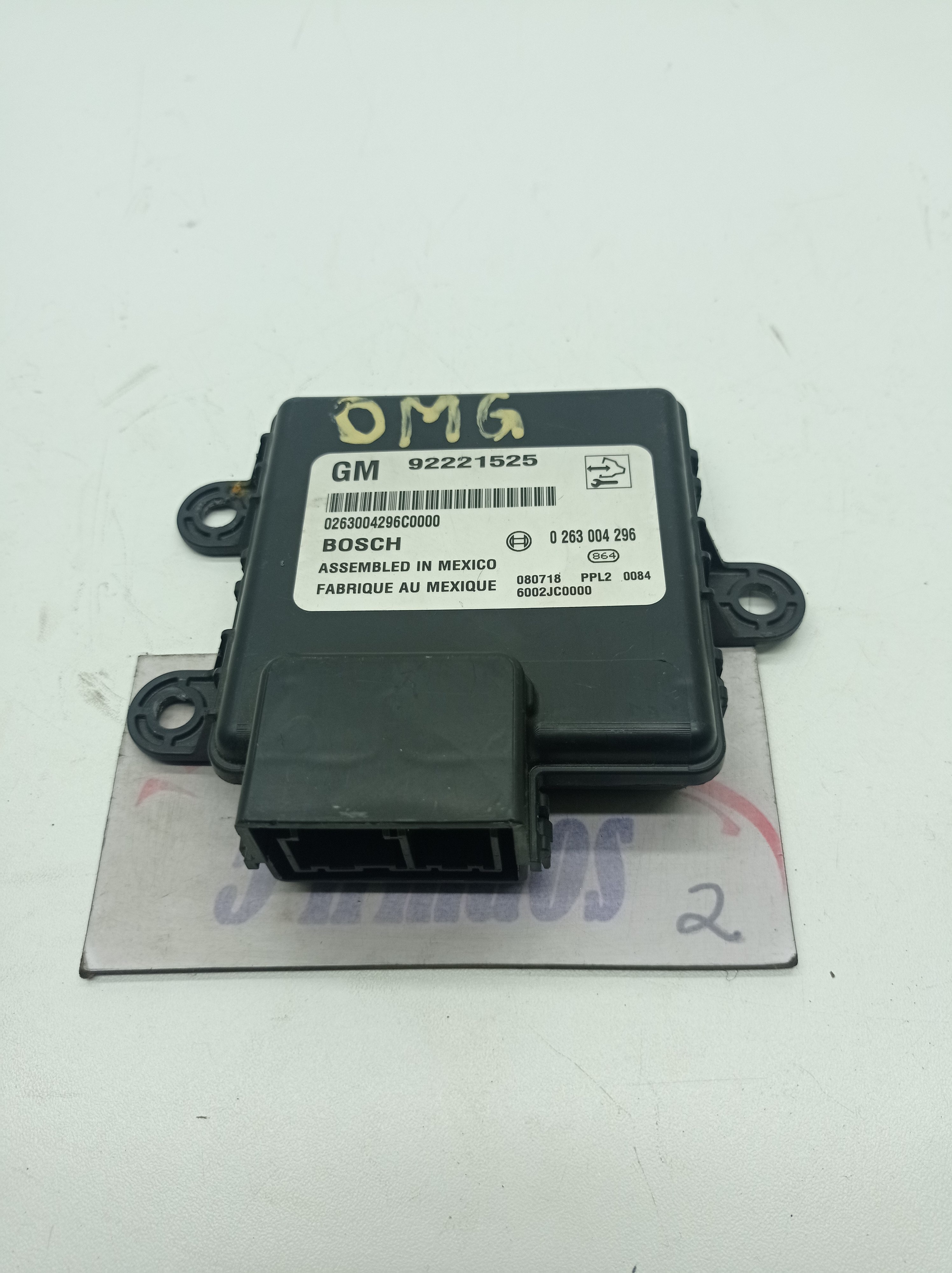 Módulo Sensor Estacionamento Gm Omega 3.6 V6 2011 N92221525