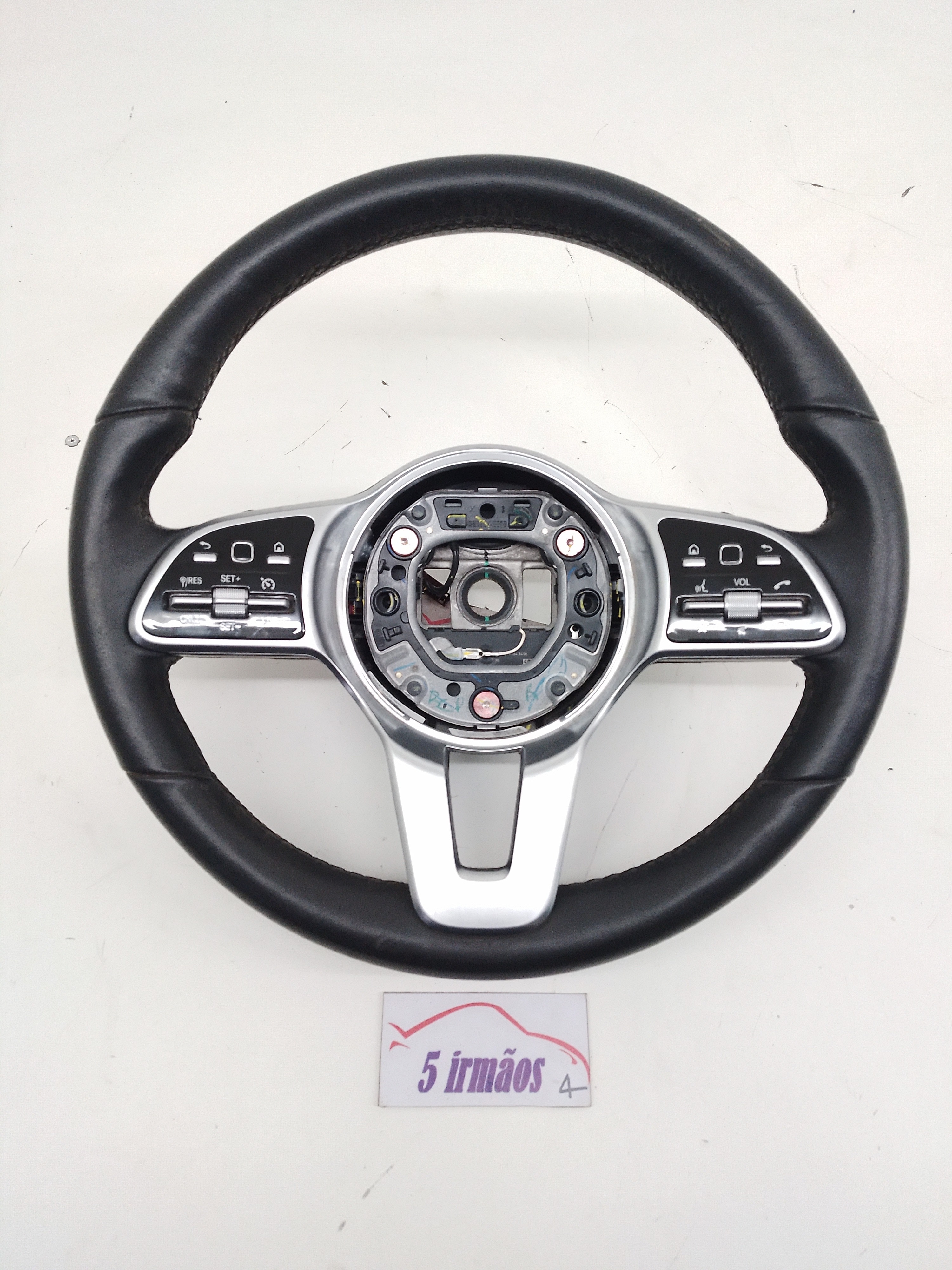Volante Aro Direção Mercedes-benz A200 1.3 Turbo 2019 Preto