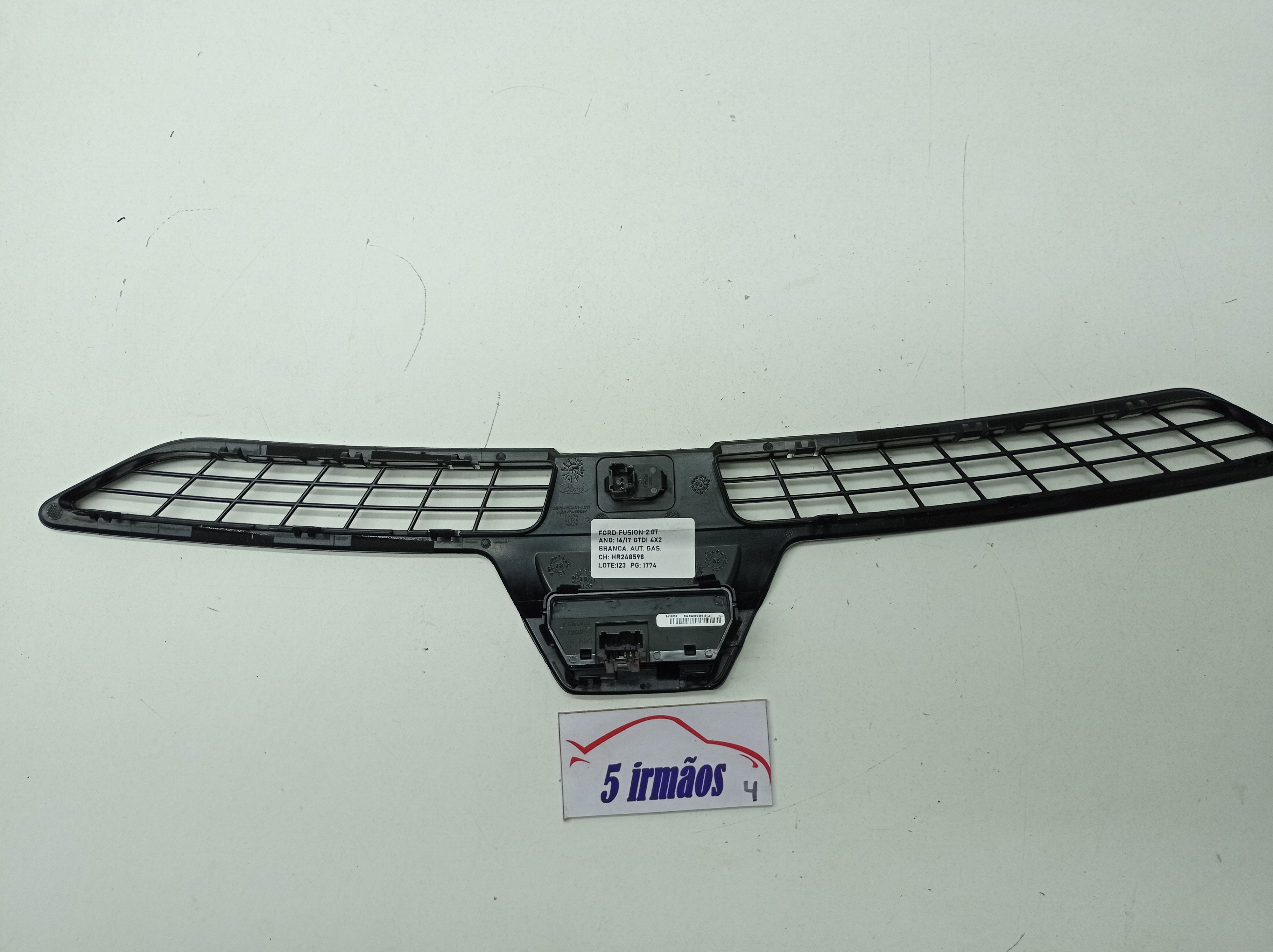 Grade Churrasqueira C/sensor Ford Fusion 2.0 Turbo 2017 2018