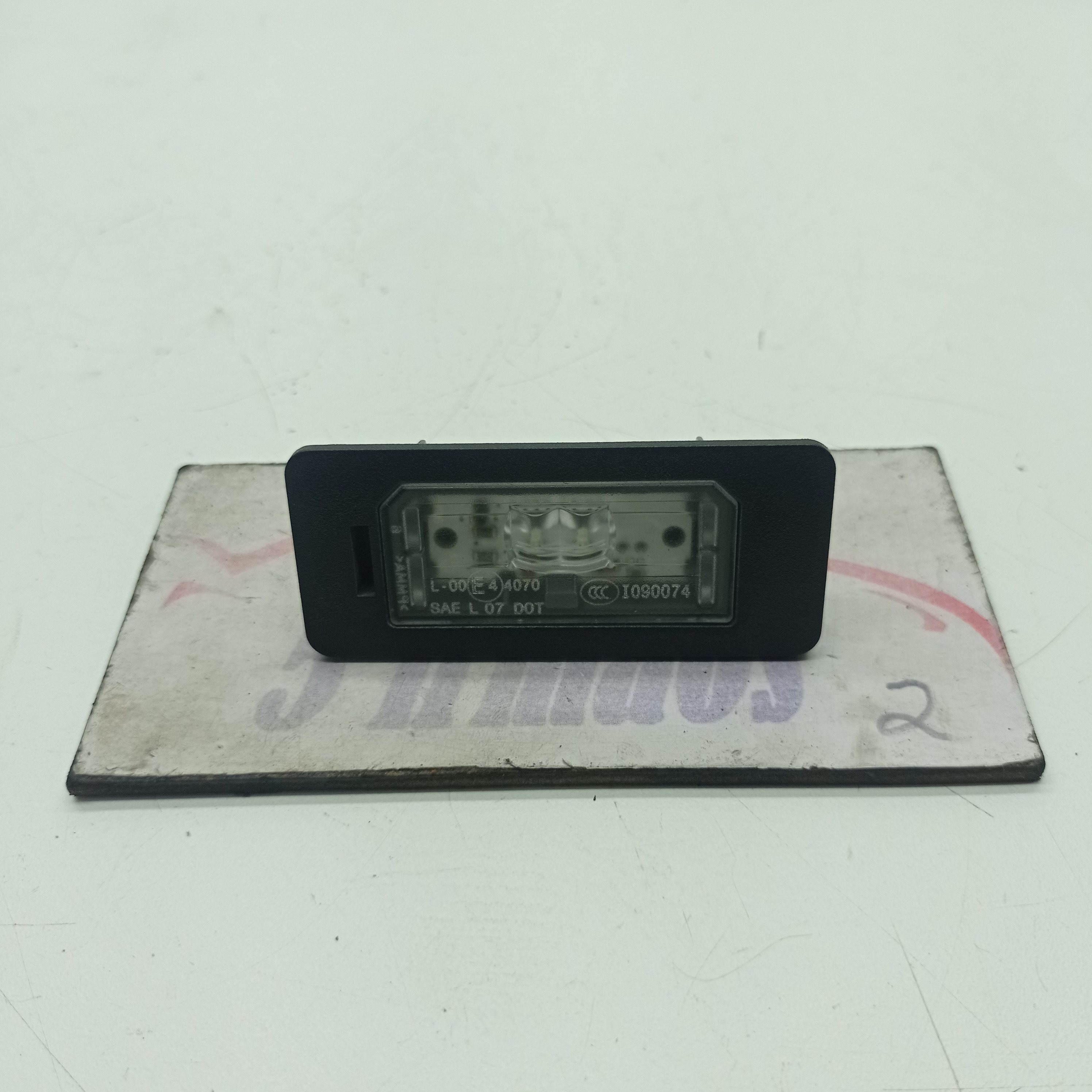 Lanterna Luz Placa Traseira Bmw X1 2.0 2017 Nº63267193293