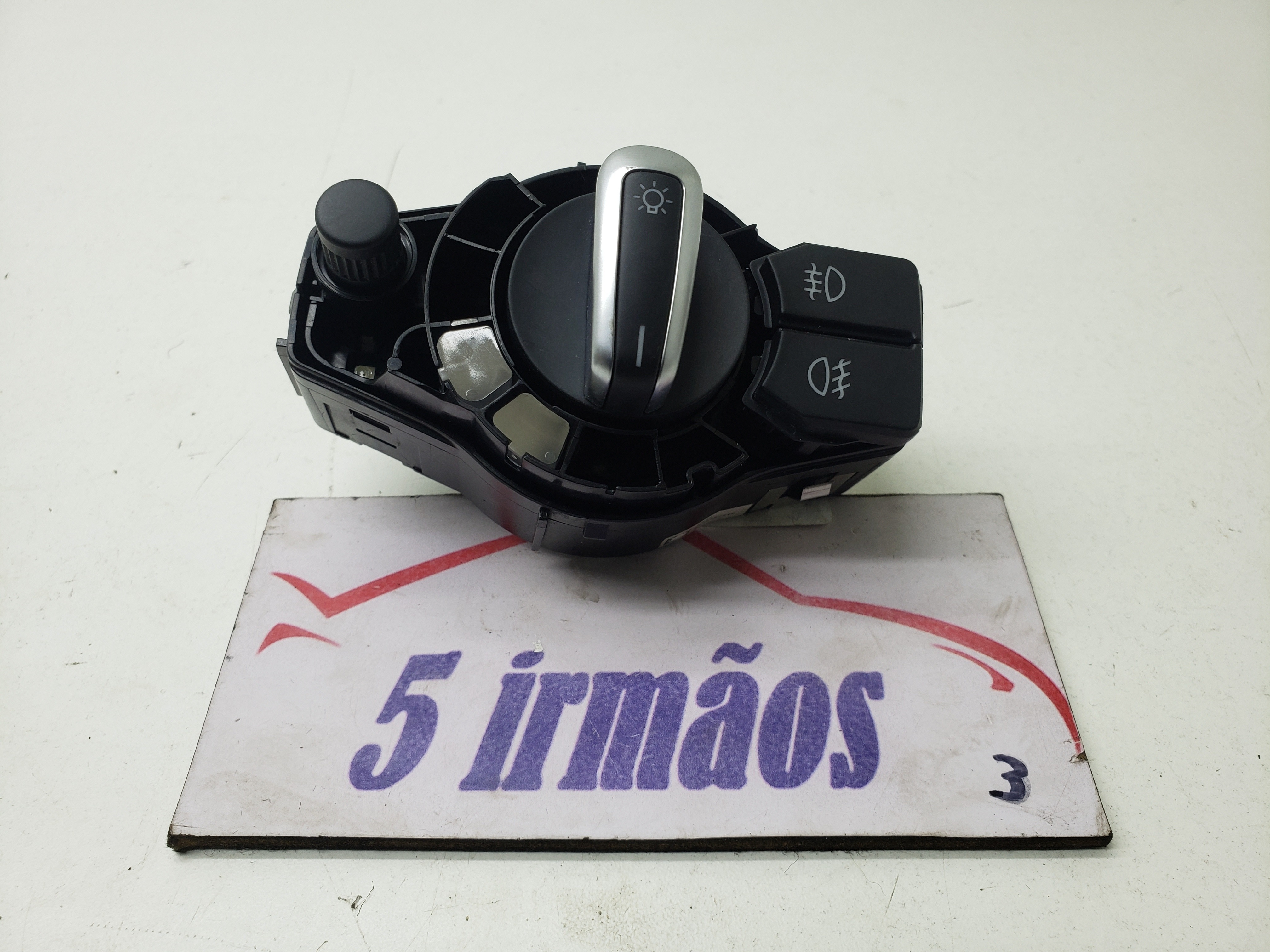 Comando Farol Milha Vw Touareg 4.2 2012 / 2013 N7p6941431d