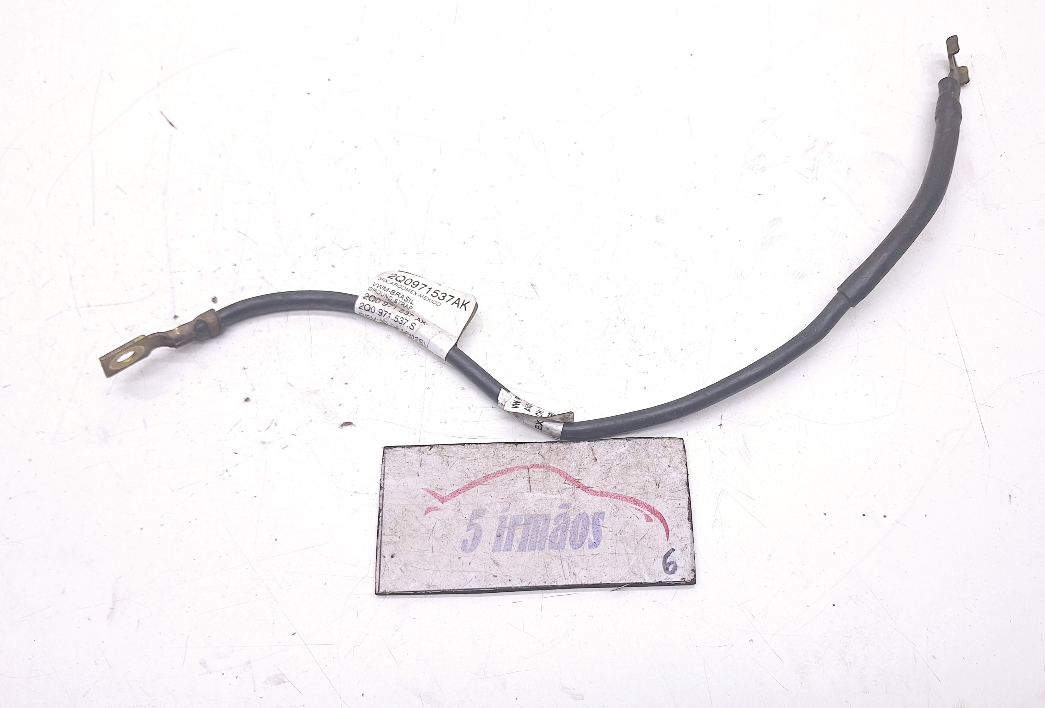 Cabo Terra Bateria Vw Polo Gts 1.4 2018/ 2021 N2q0971537ak