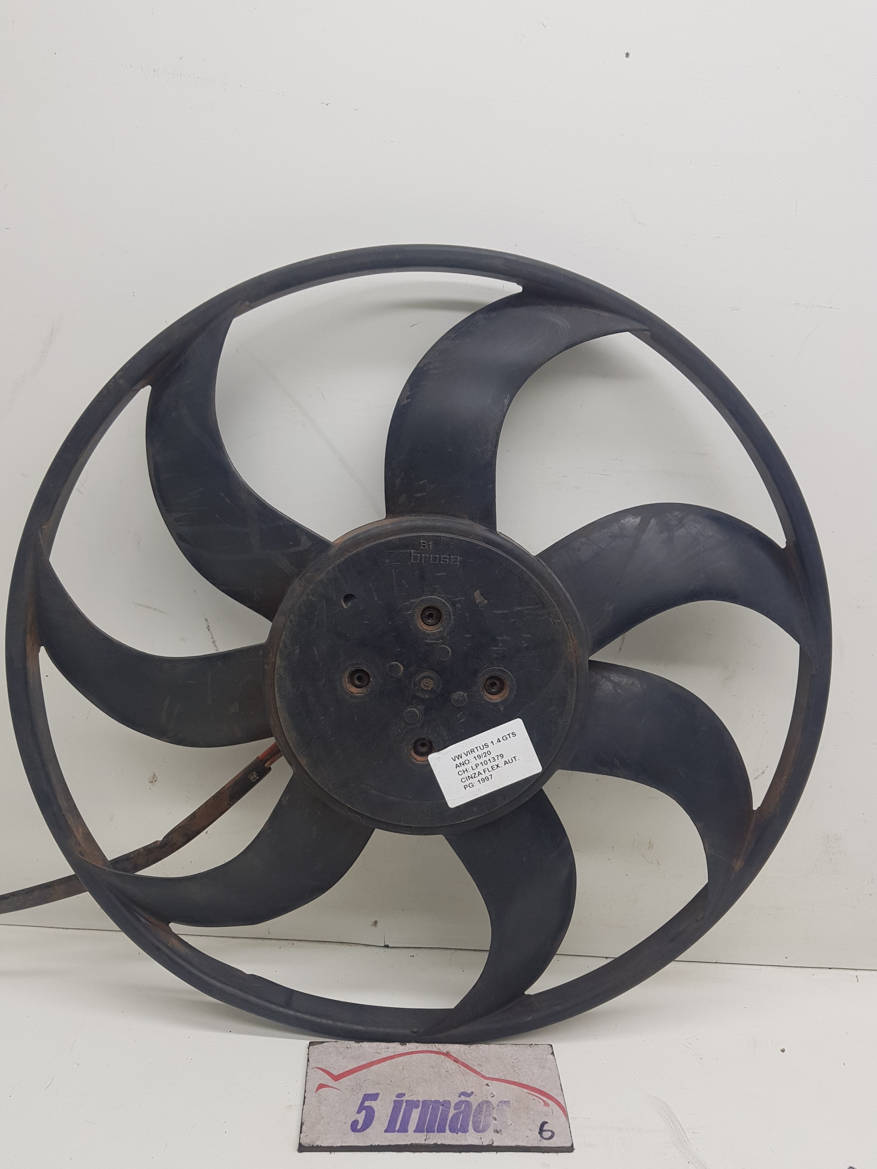 Ventilador Ventoinha Vw Virtus Gts 1.4 2019 2020 5qm959455c