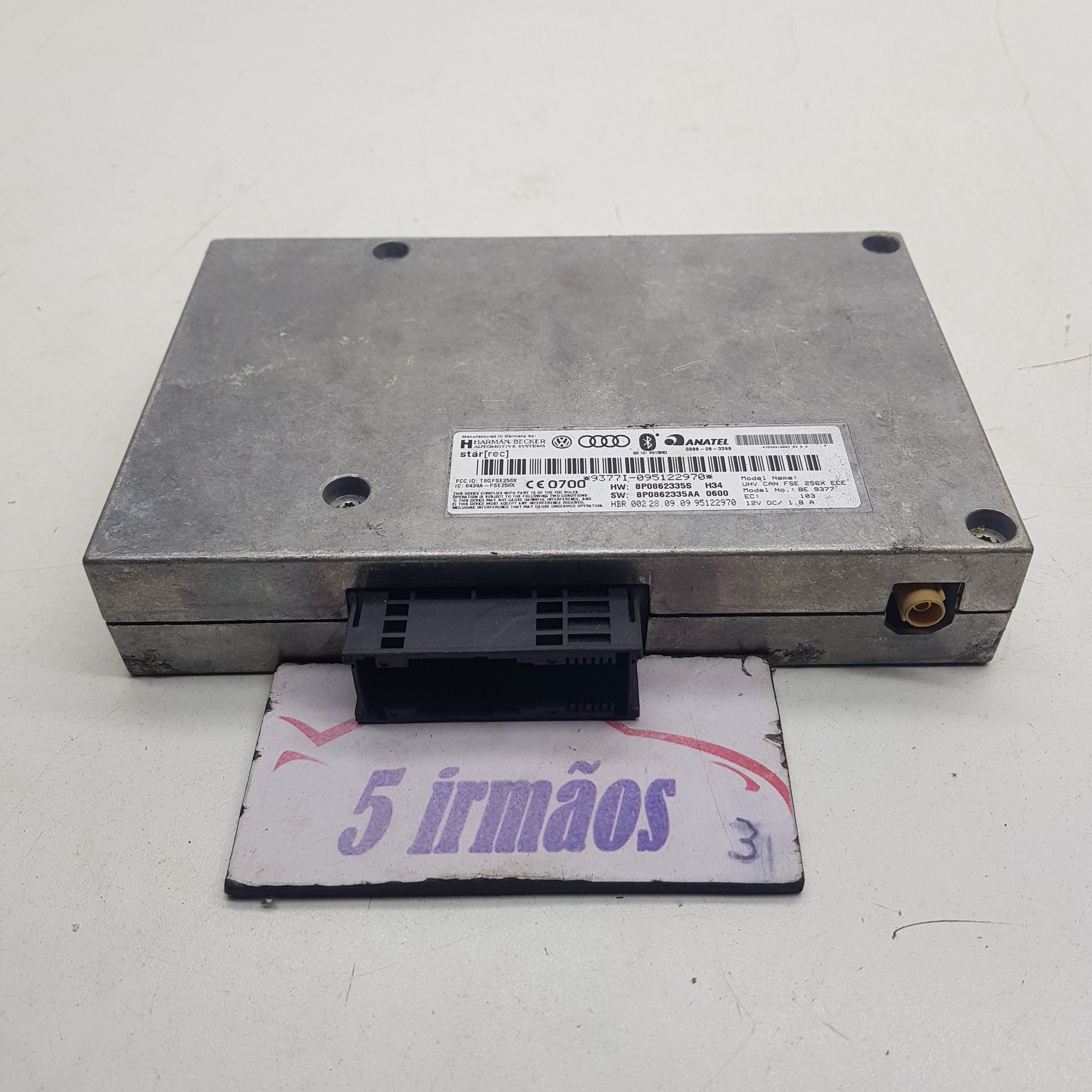 Módulo Bluetooth Audi A3 Sportback 2.0 2010 N8p0862335s