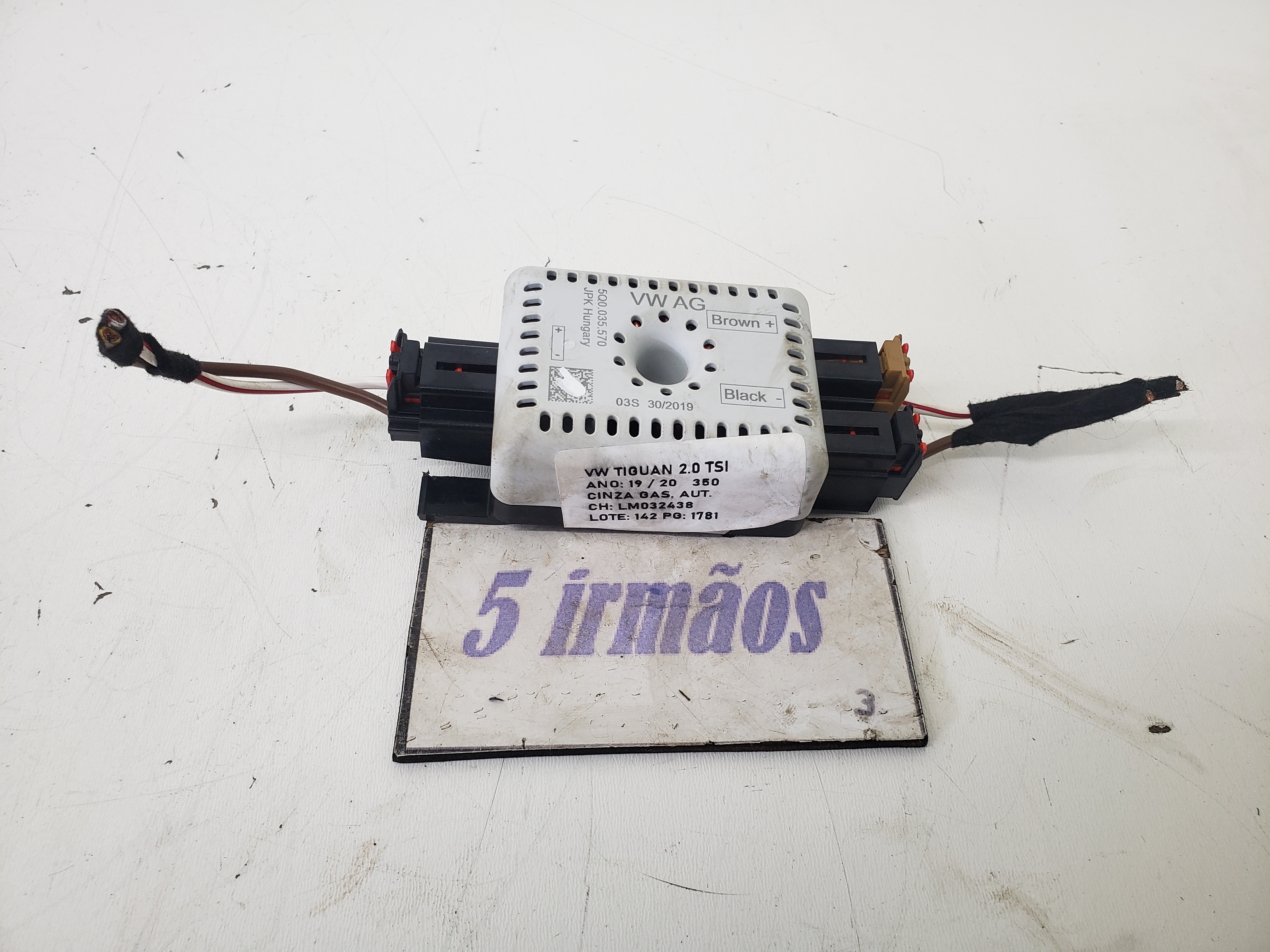 Módulo Amplificador Antena Vw Tiguan 350 Tsi 2.0 2019 / 2020