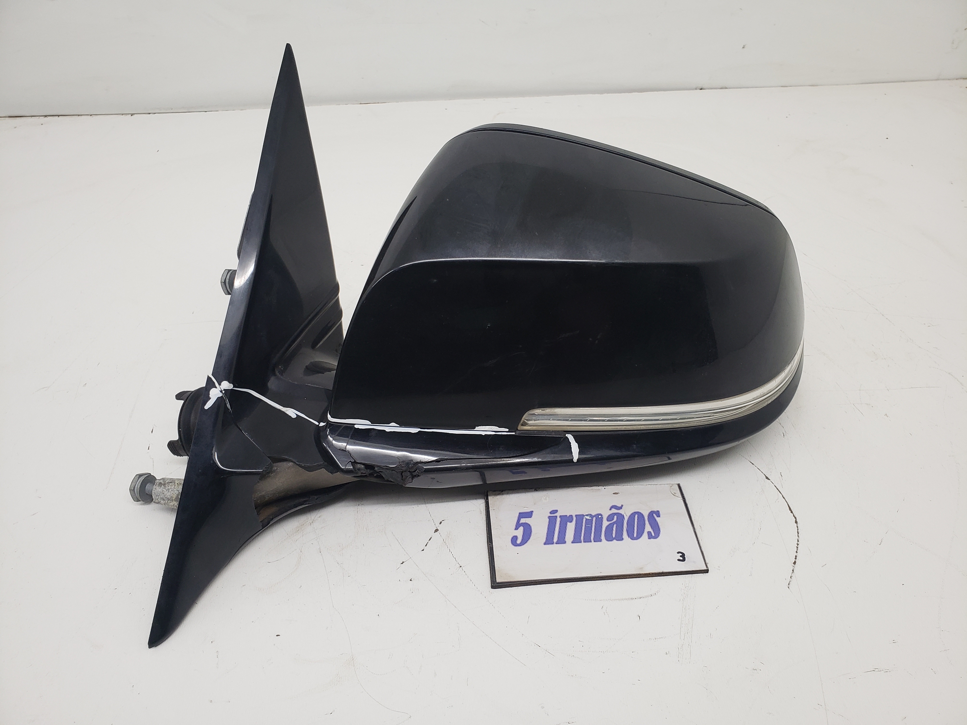 Retrovisor Esquerdo Capa C/pisca Bmw 320i 2.0 2013 / 2014