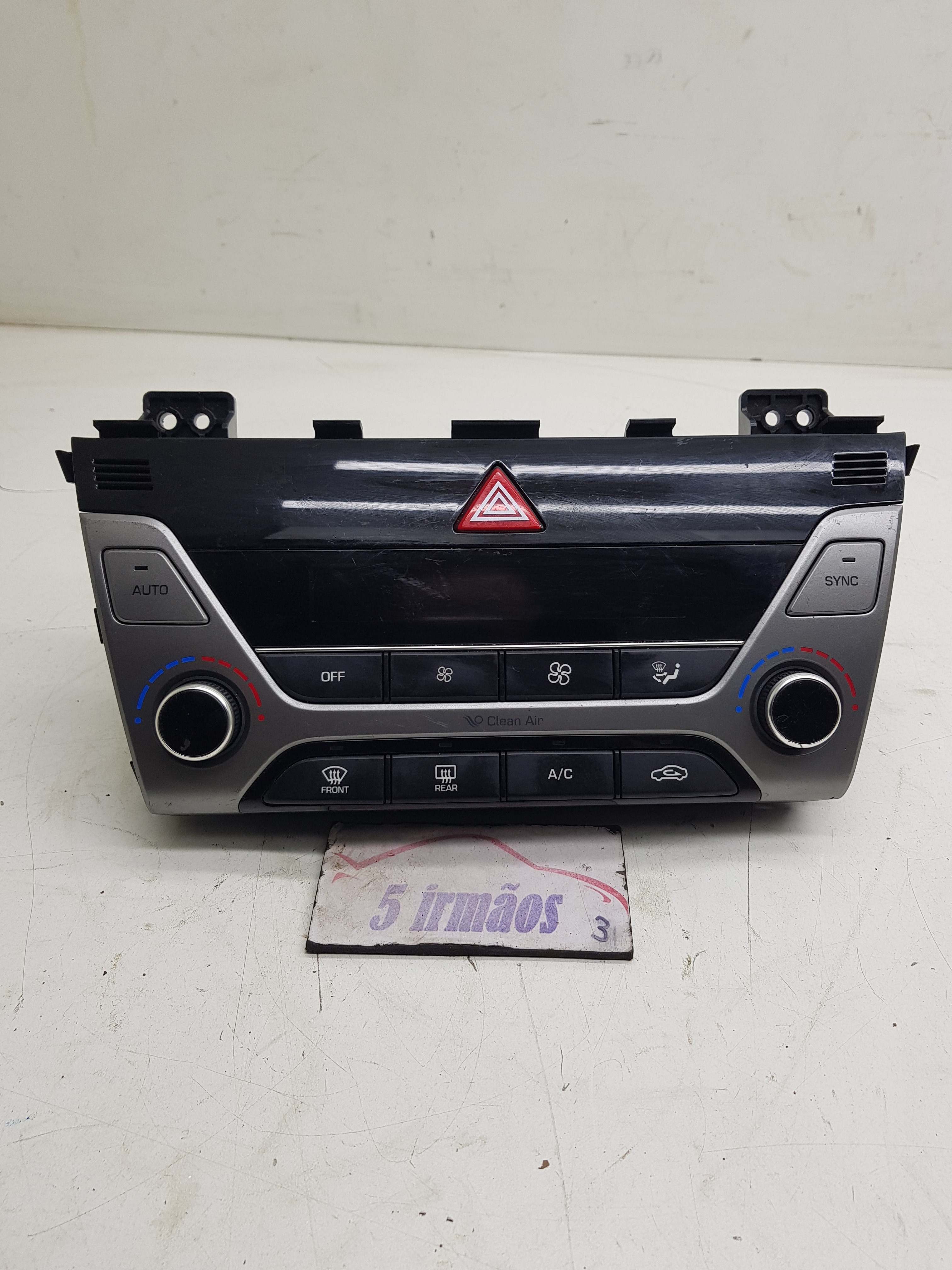 Comando Ar Condicionado Hyundai Elantra 2.0 2016 / 2017