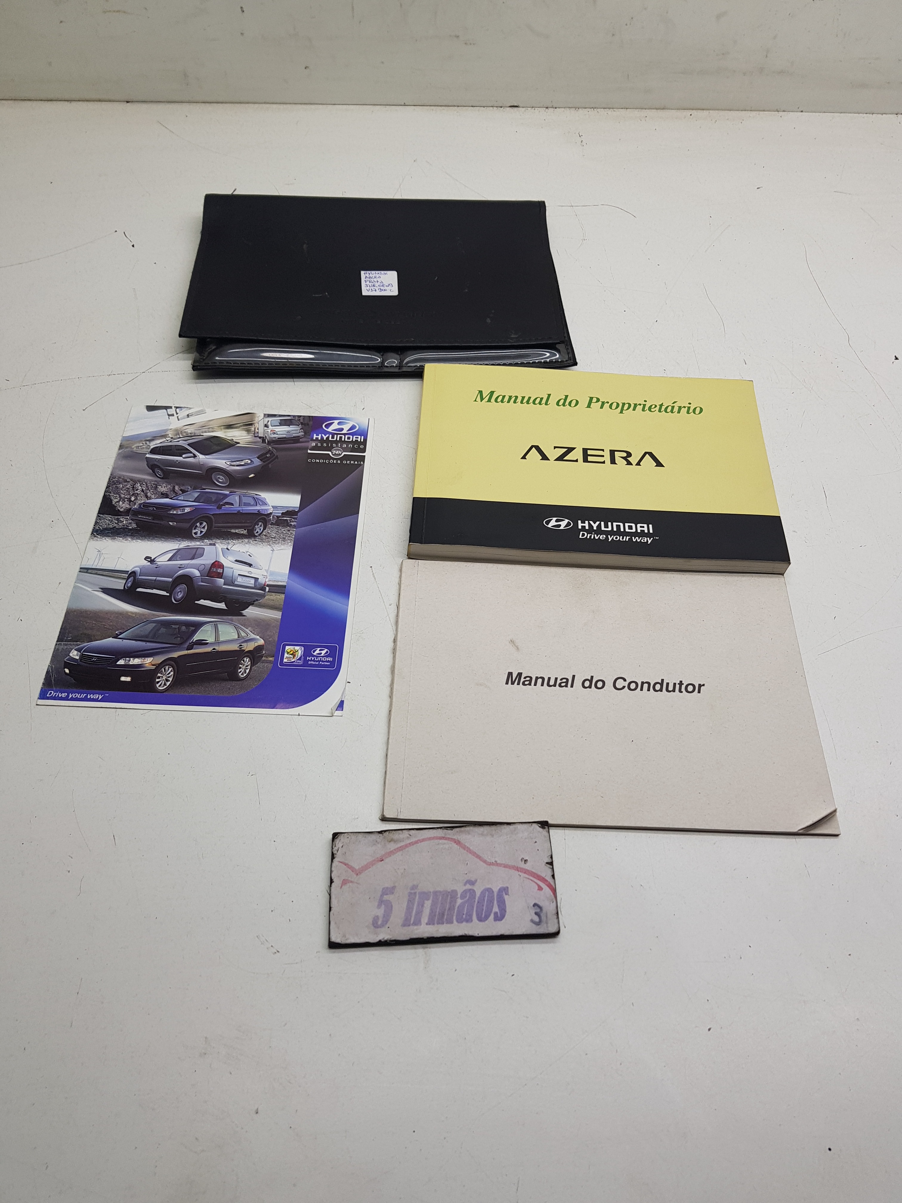 Manual Proprietário Hyundai Azera 3.3 2008 / 2009 / 2010