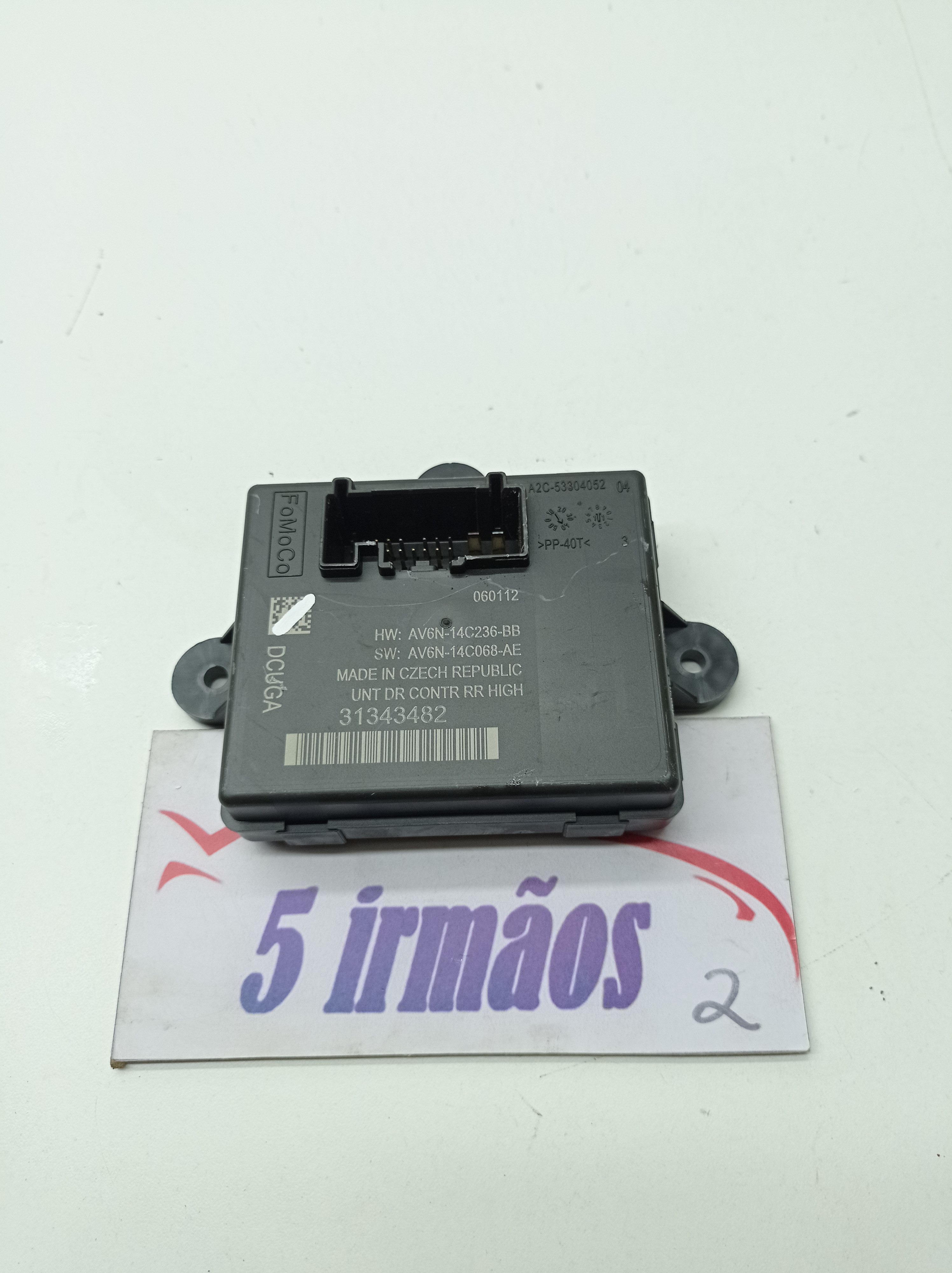 Módulo Porta Traseira Esquerda Volvo S60 T4 1.6 2012 / 2013