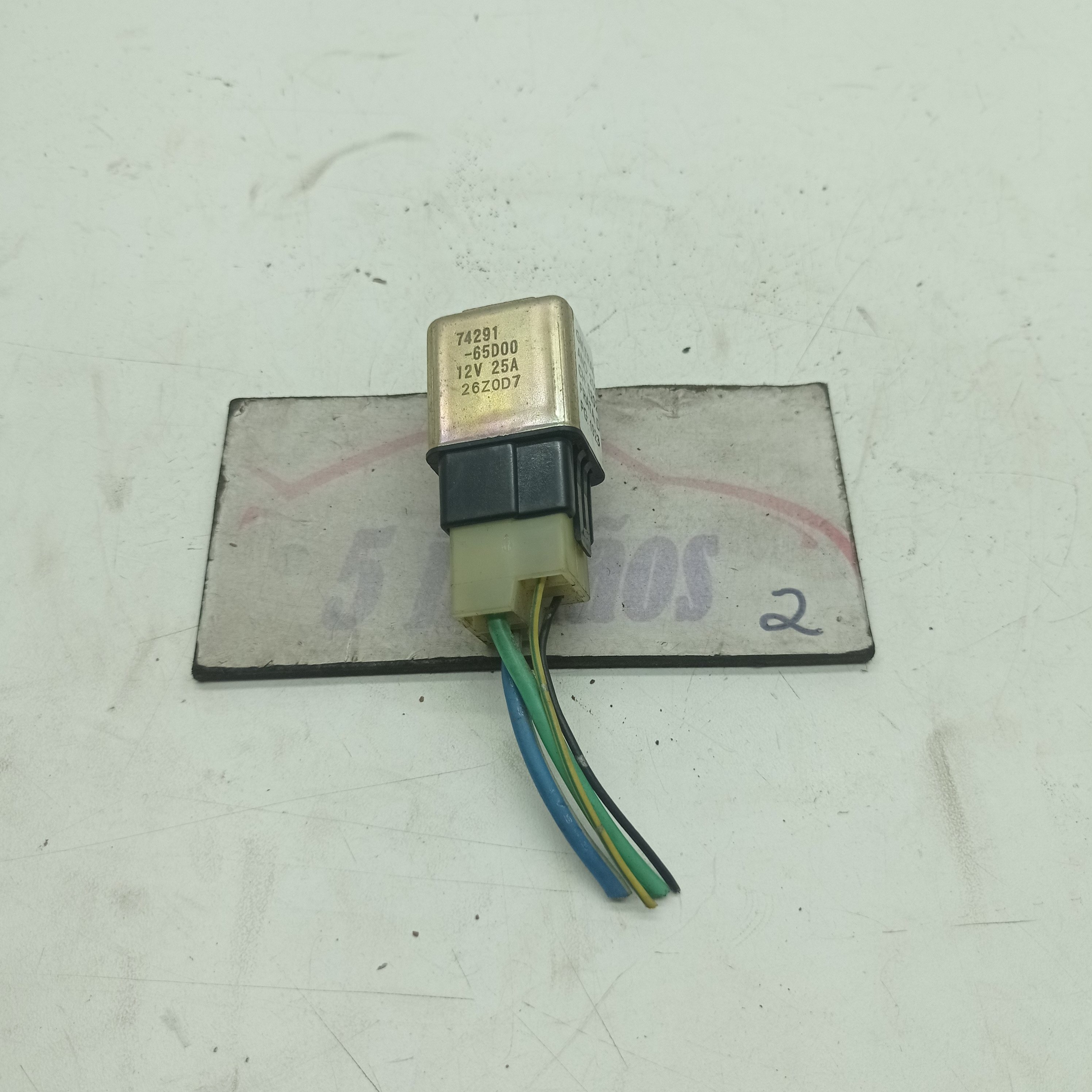 Relê Sensor Ar Condicionado Gm Tracker 2.0 2001 Nº7429165d00