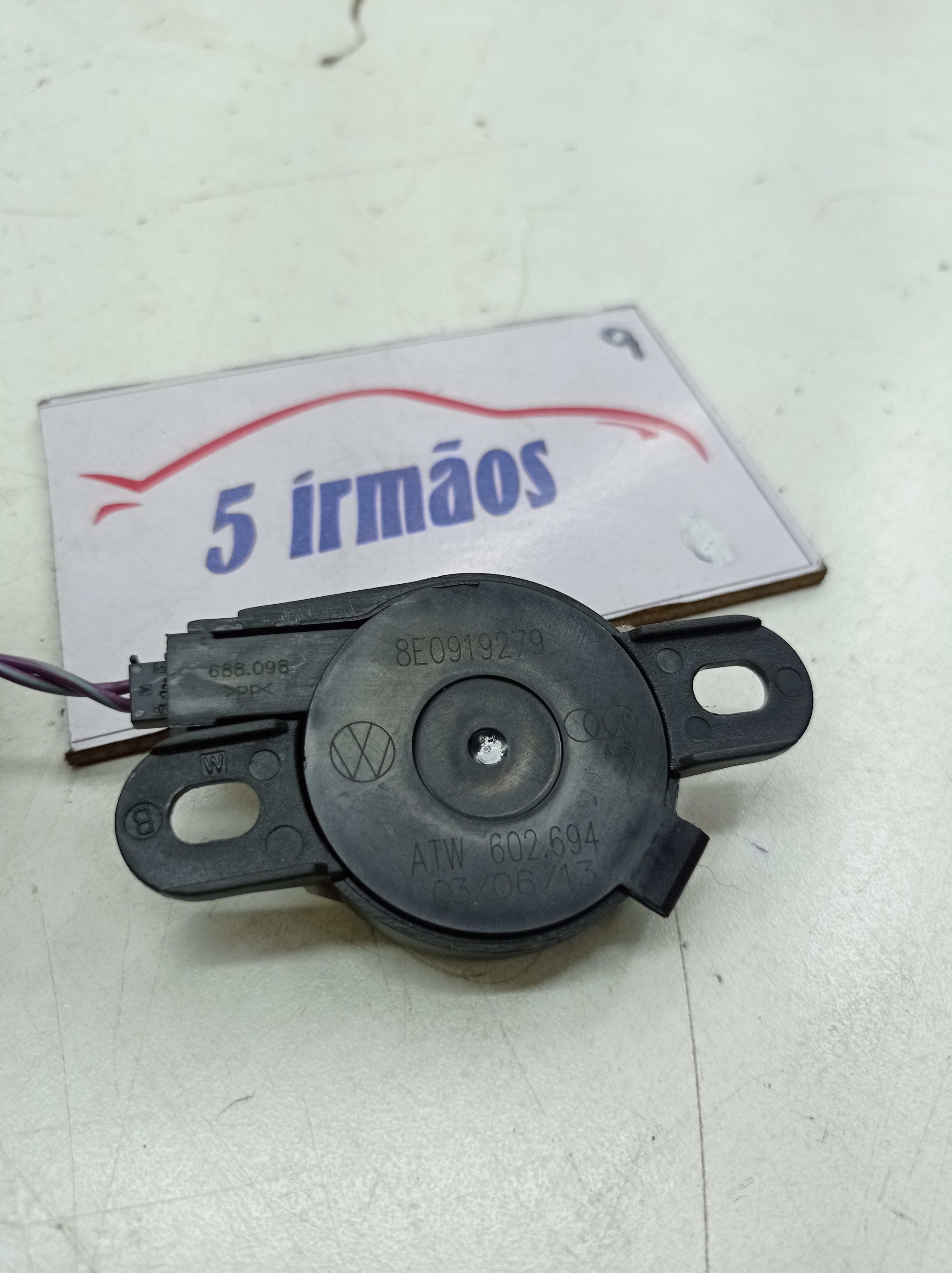 Sirene Sensor Estacionamento Vw Fusca 2.0 2013 / 2014 Preto