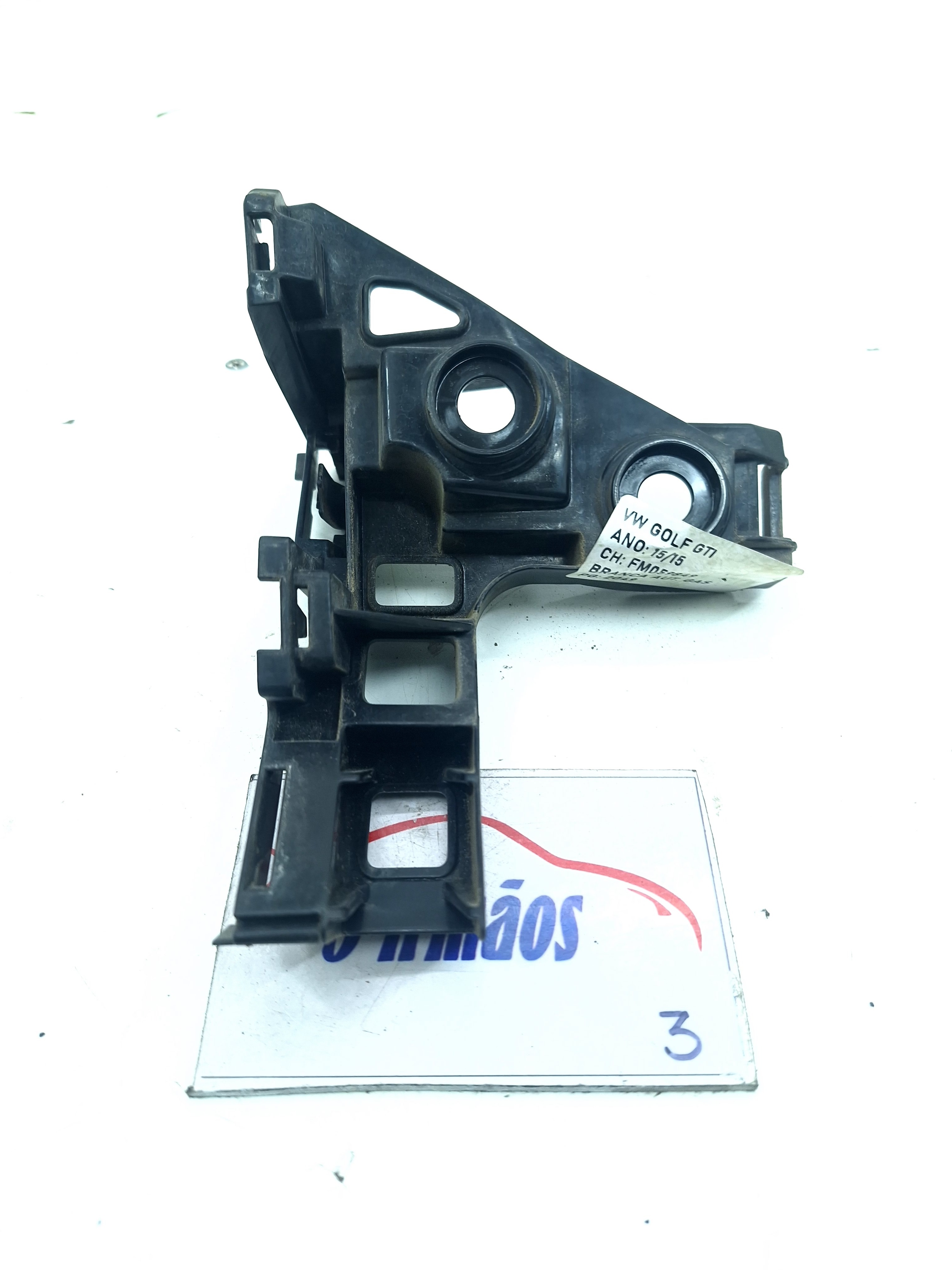 Guia Direita Parachoque Traseiro Vw Golf Gti 2.0 2015