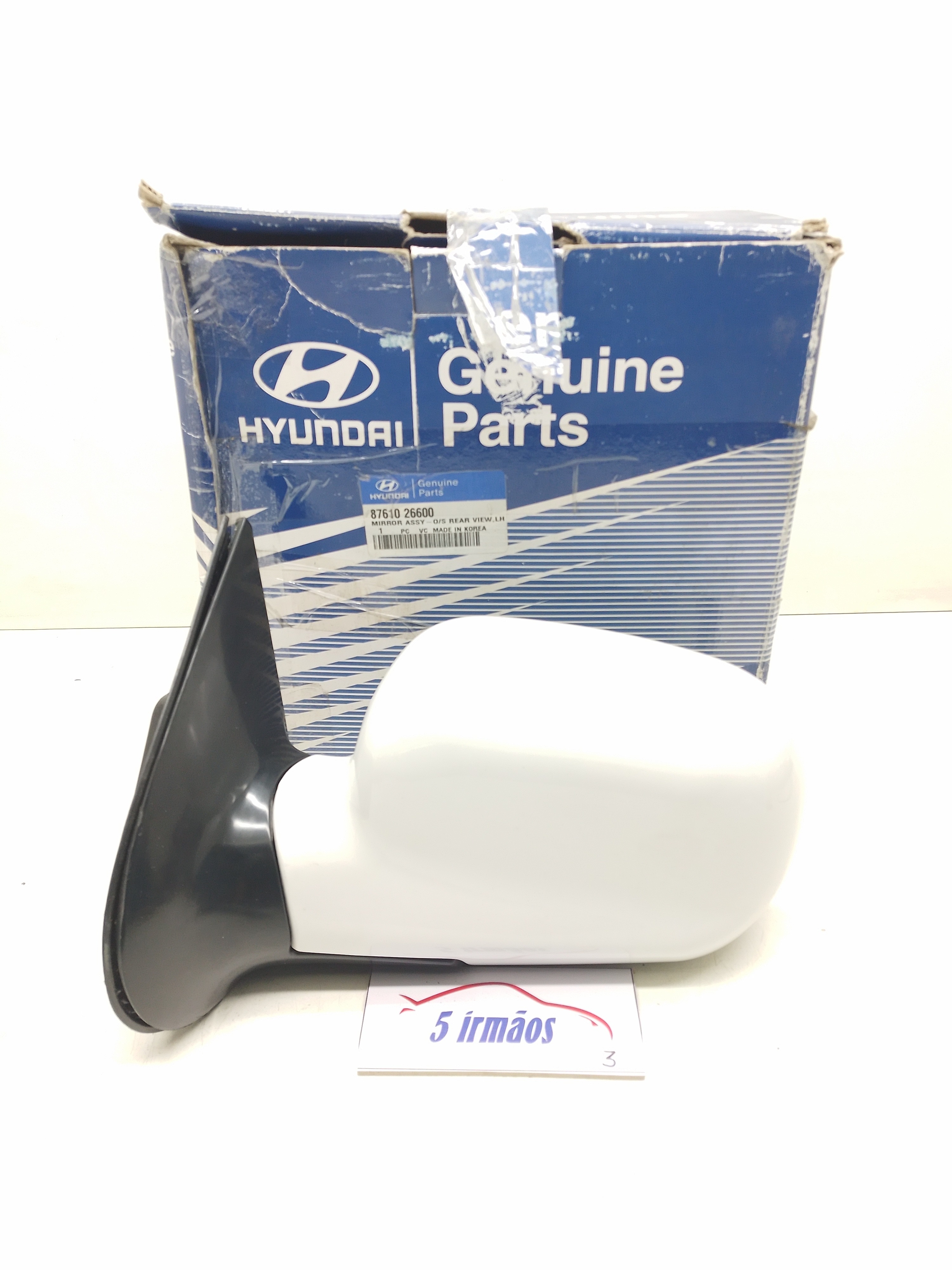 Retrovisor Esquerdo Hyundai Santa Fé 2.7 2000 Á 2004
