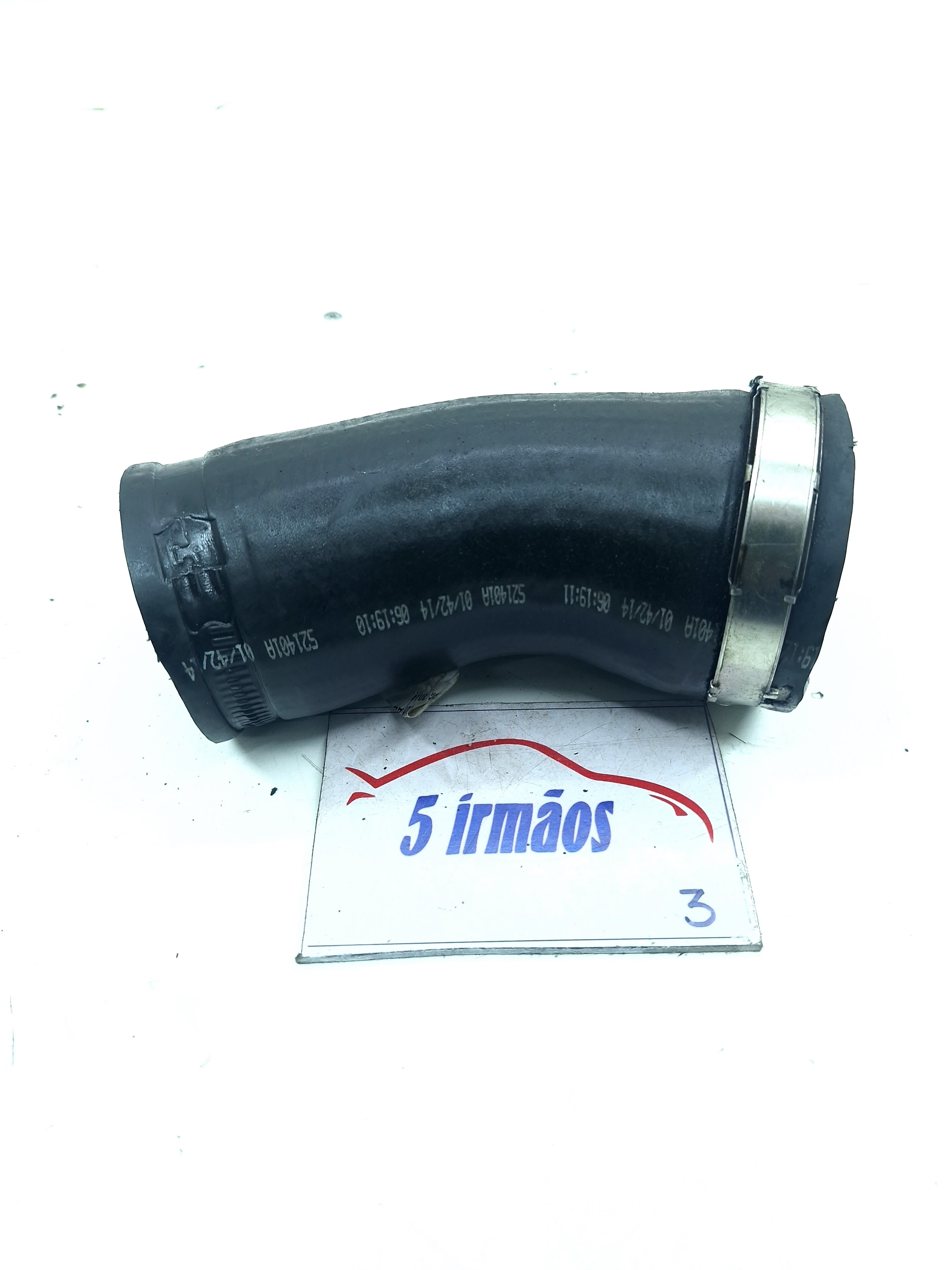 Mangueira Intercooler Vw Golf Gti 2.0 2015 Nº5q0145792c Preto
