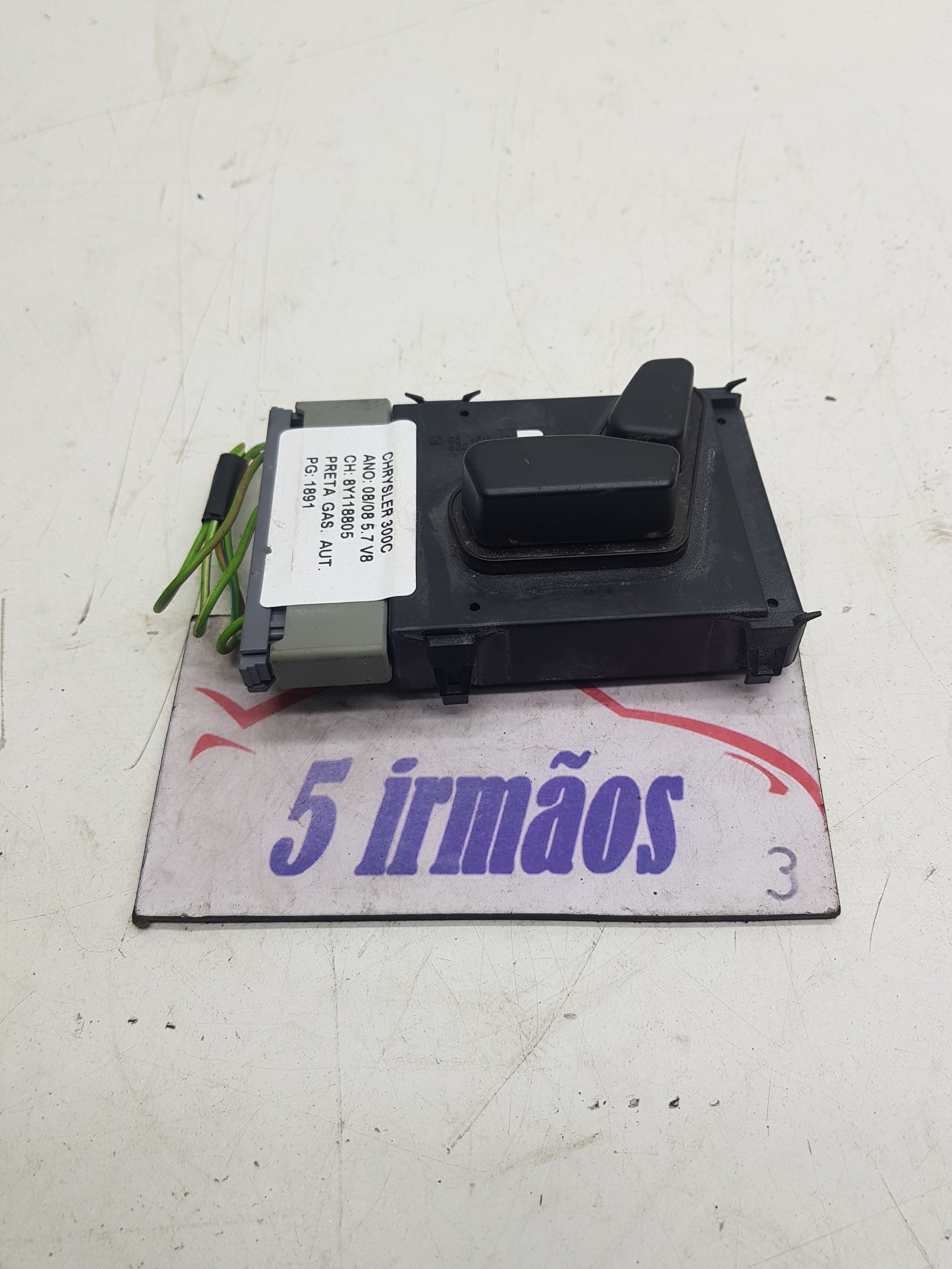 Comando Ajuste Banco Dianteiro Esquerdo Chrysler 300c 2008