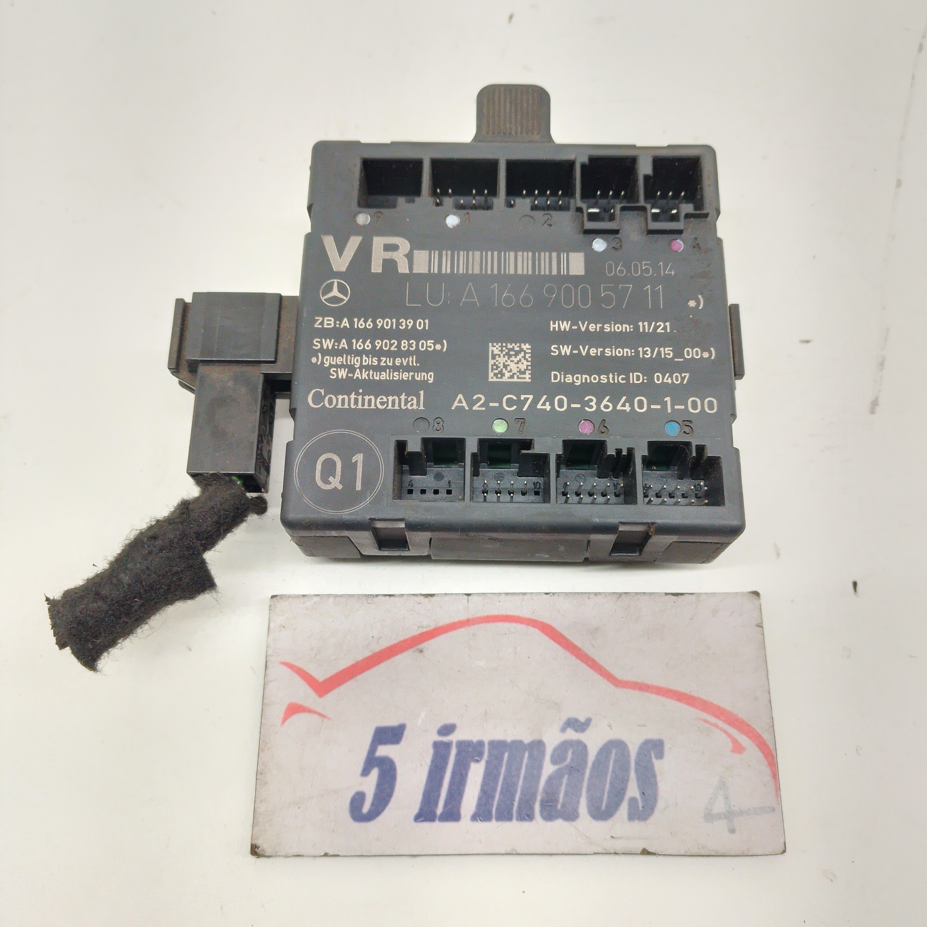 Módulo Porta Mercedes A200 1.6 Turbo 2014 Na1669005711