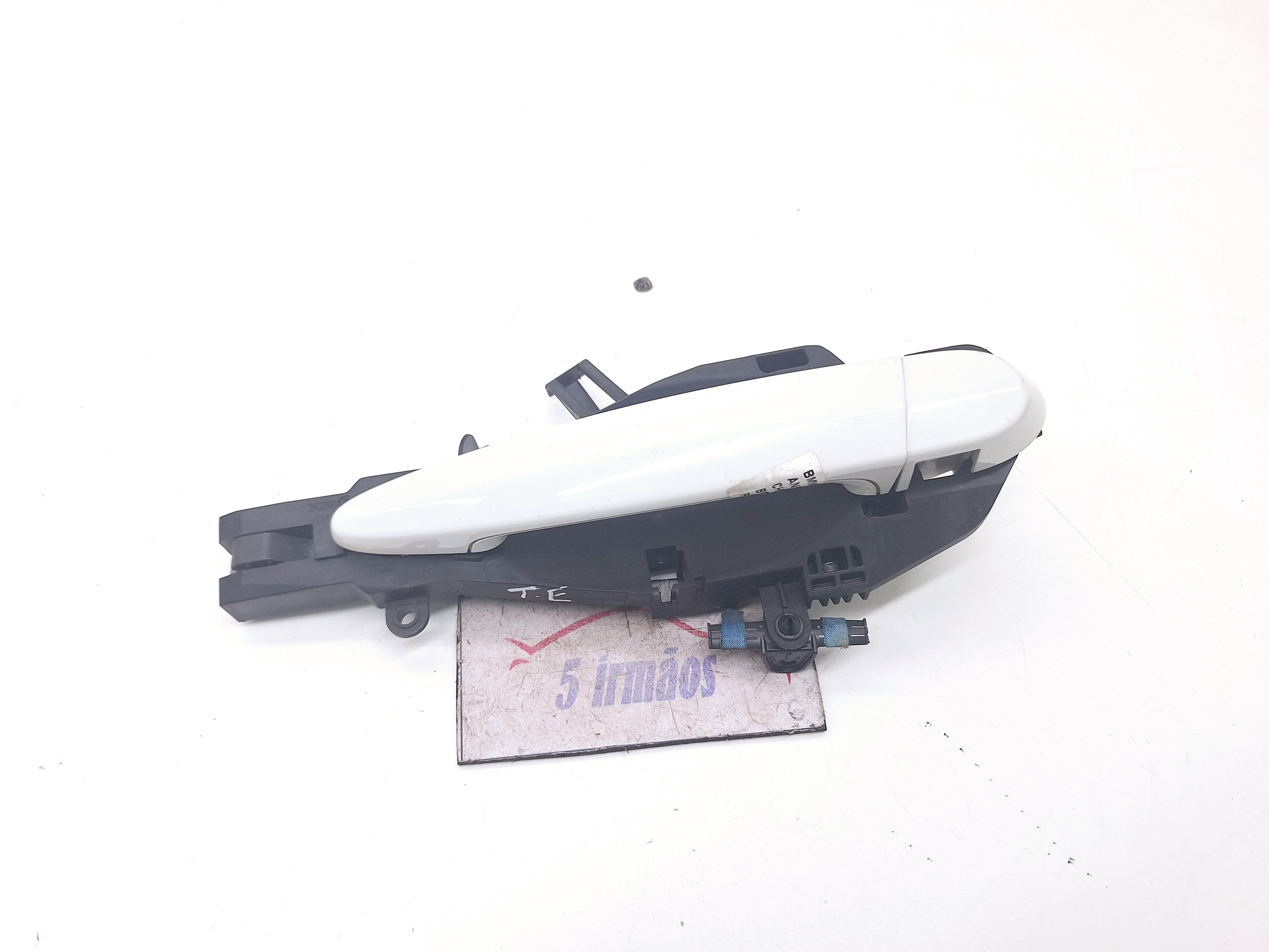 Maçaneta Externa Traseira Esquerda Bmw X1 2.0 Asp 2011 2012 Branco Traseira