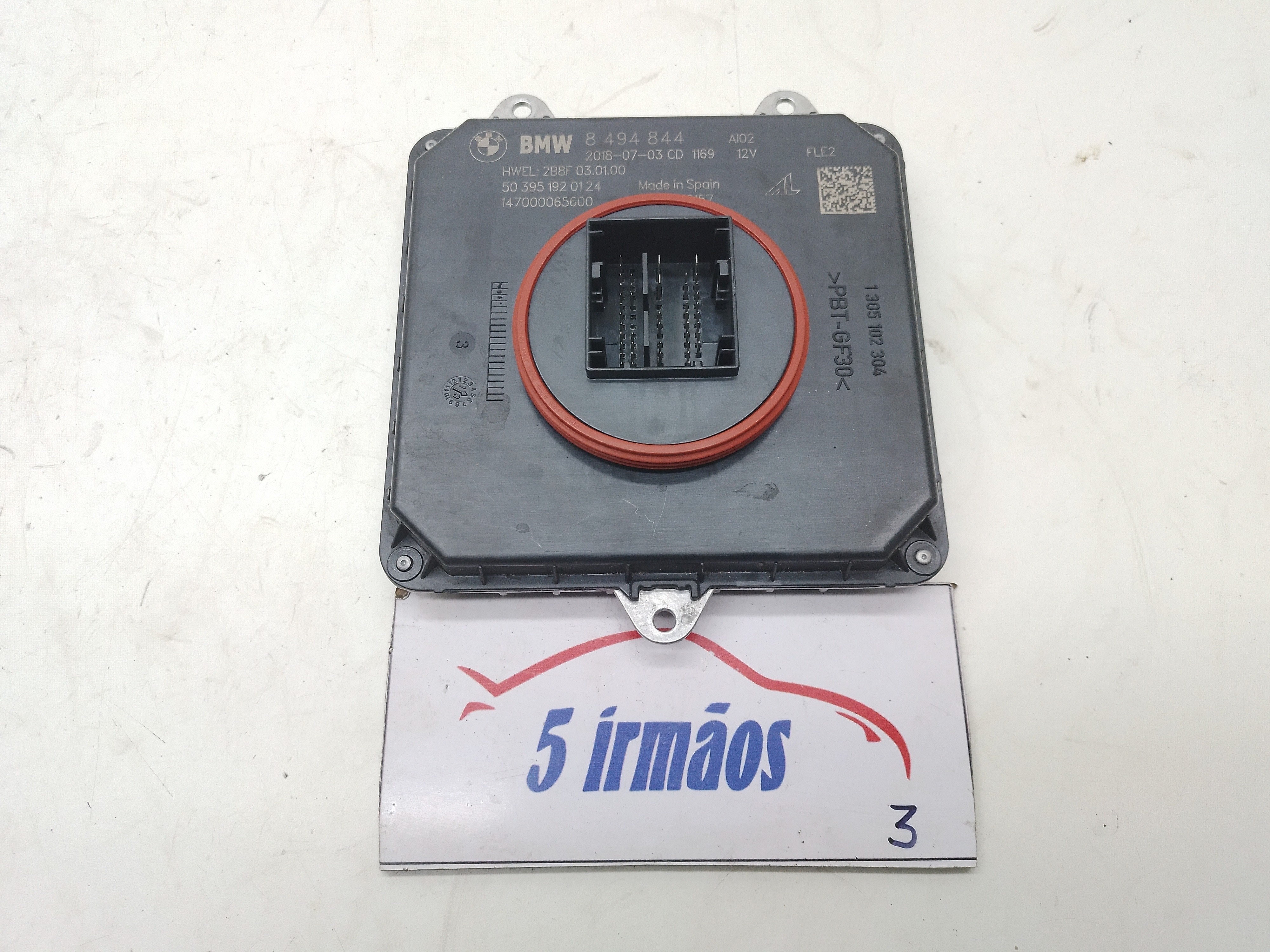 Módulo Reator Farol Led Mini Cooper 2.0 2018 Nº8494844