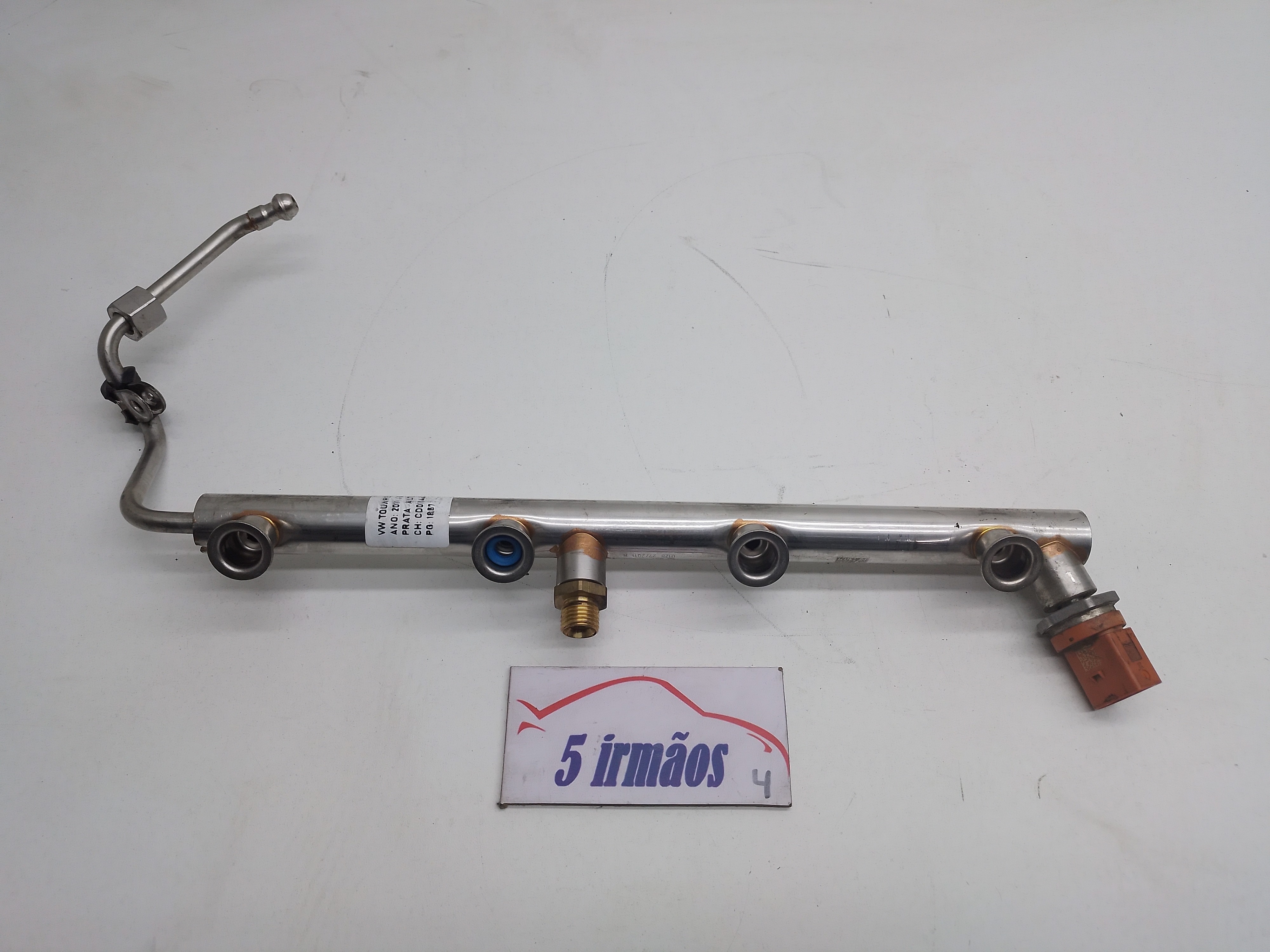 Flauta Injeção Vw Touareg 4.2 V8 2012 / 2013 N07913336ar