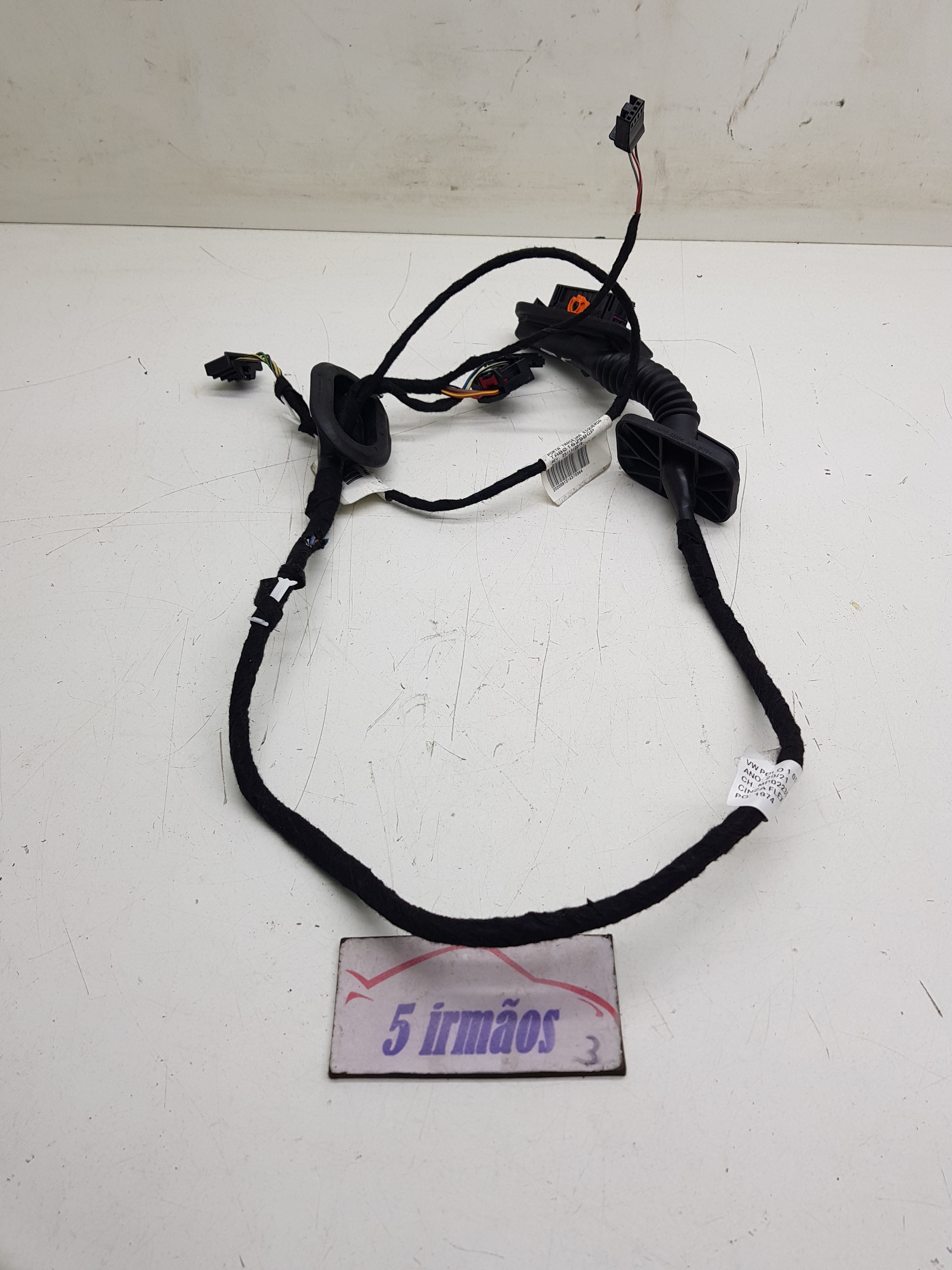 Chicote Porta Traseira Esquerda Vw Polo Tsi 1.0 2021