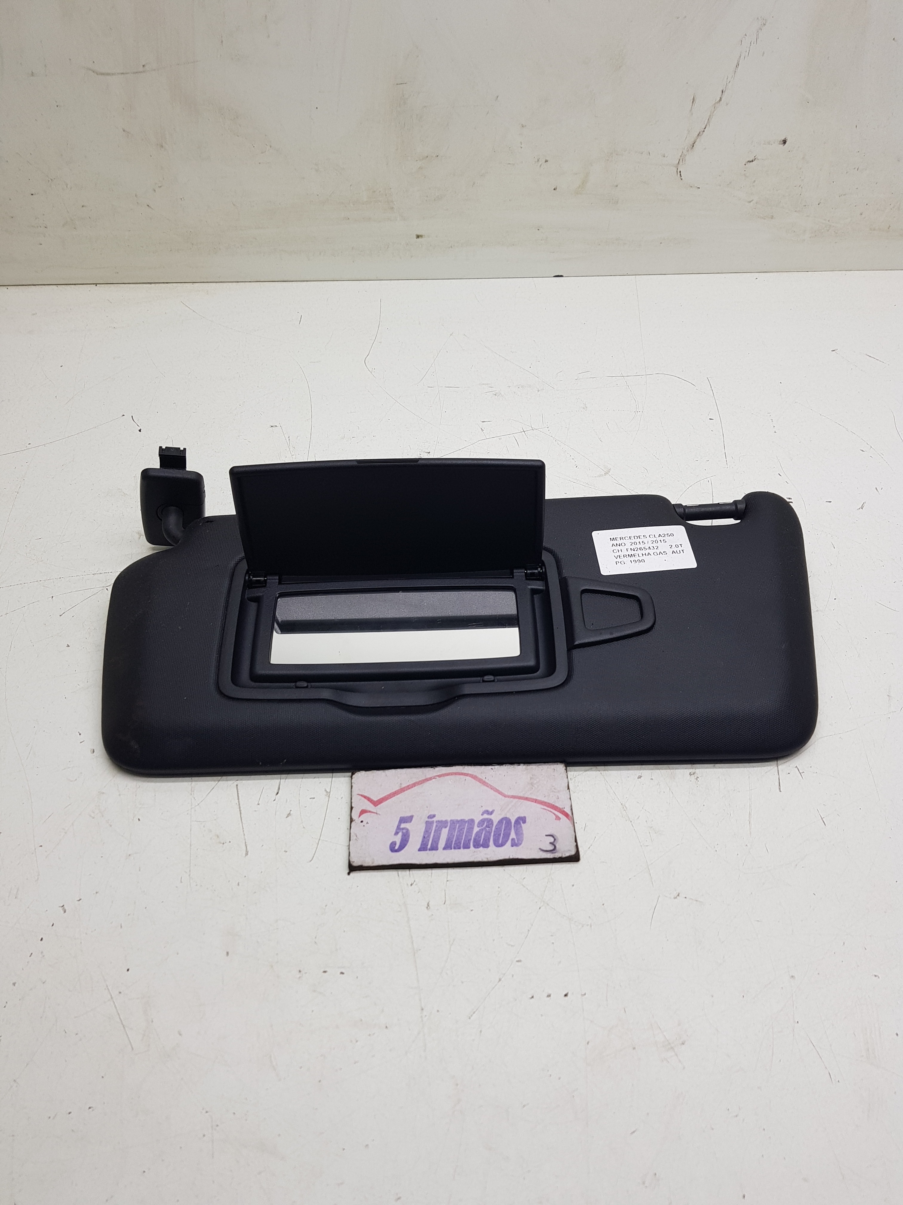 Quebra Sol Esquerdo C Espelho Mercedes Cla250 2.0 2015