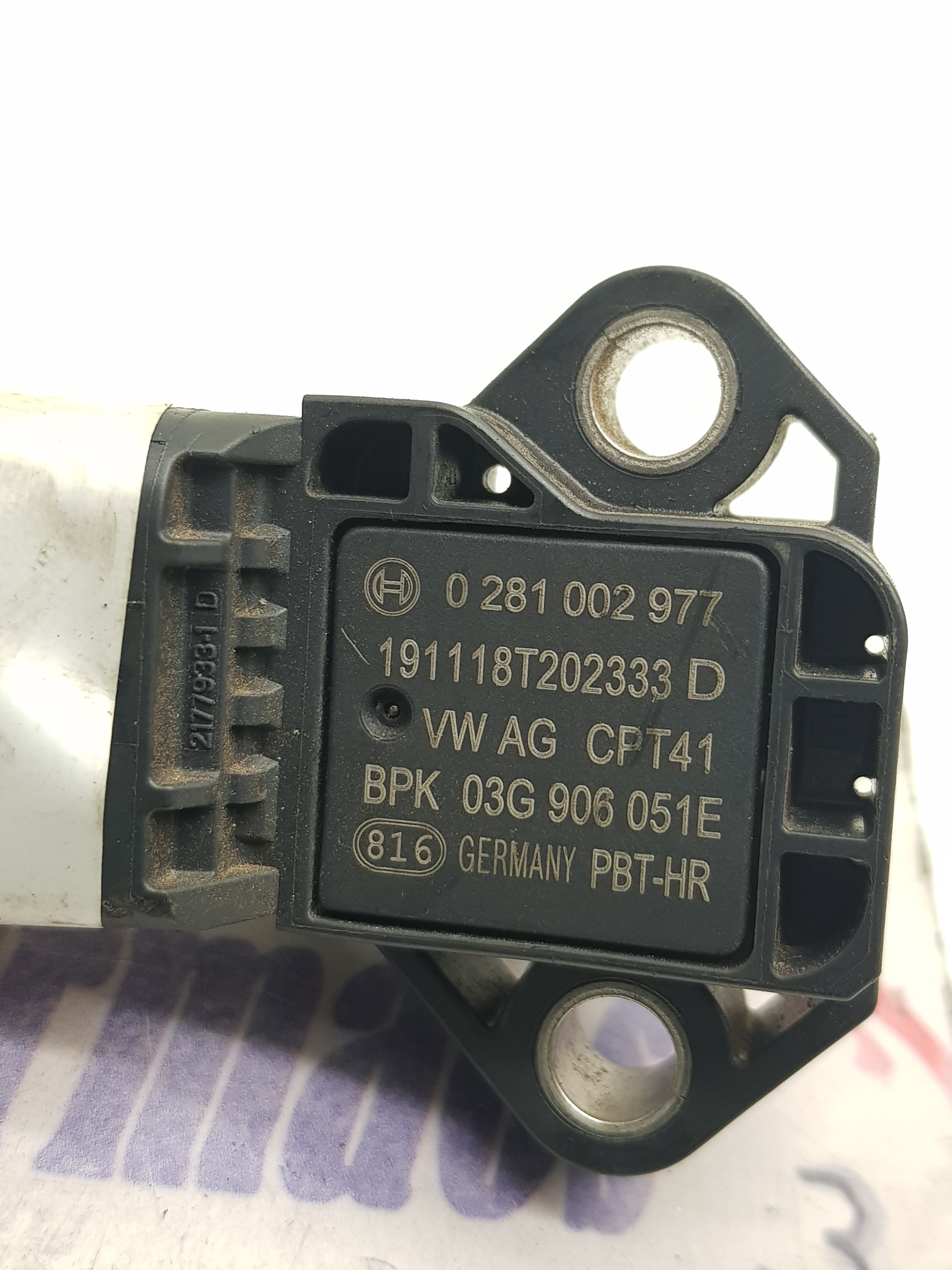 Sensor Map Vw Polo Tsi 1.0 2020 / 2021 Nº03g906051e 6