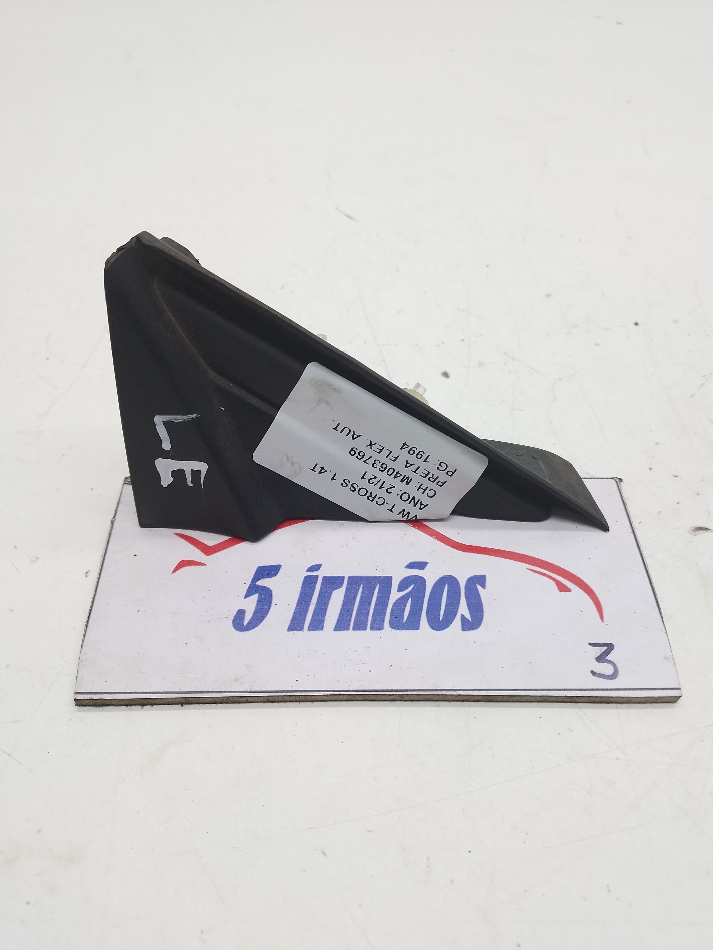 Acabamento Retrovisor Esquerdo Vw Tcross 1.4 2020 / 2021