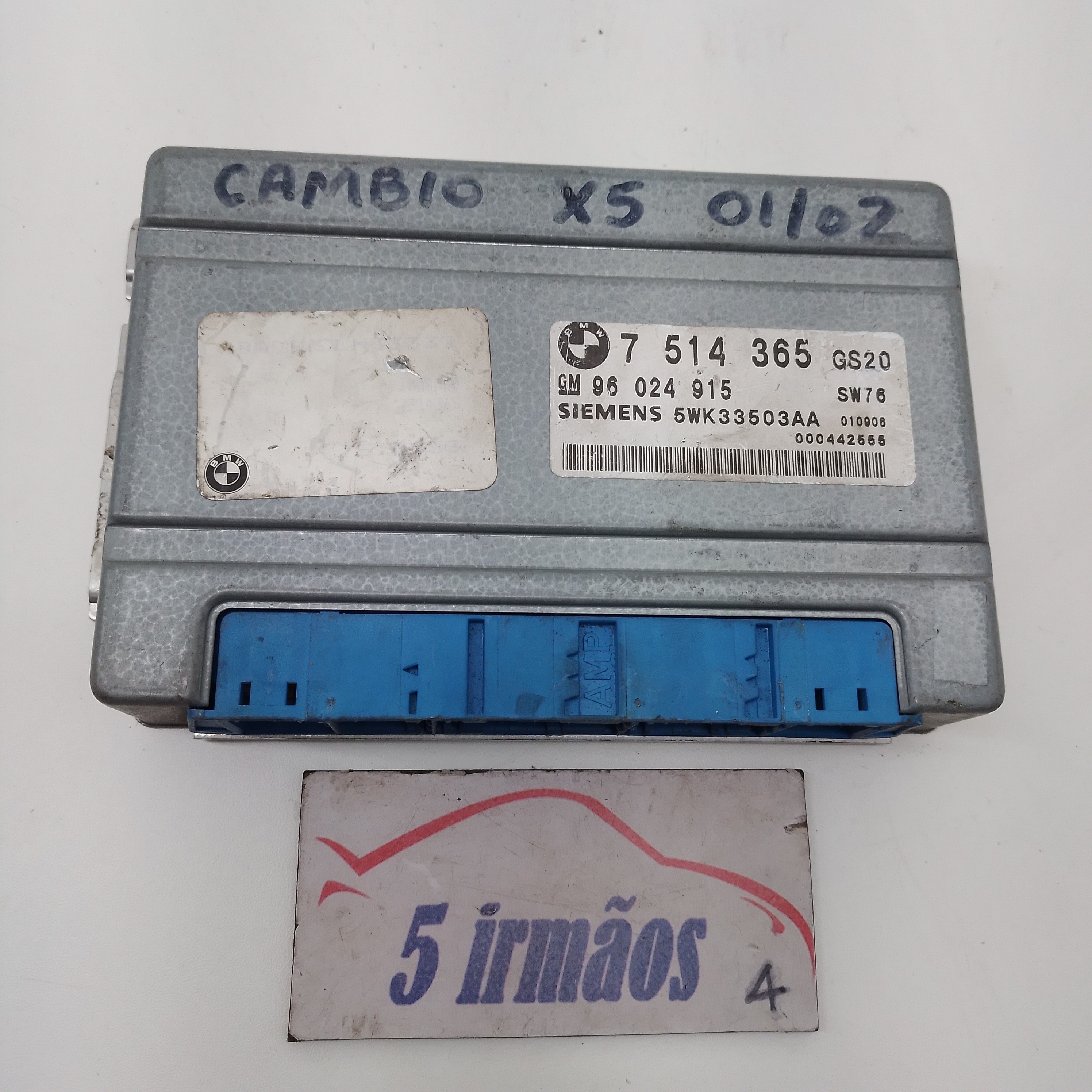 Módulo Câmbio Bmw X5 3.0 2001 / 2002 N7514365