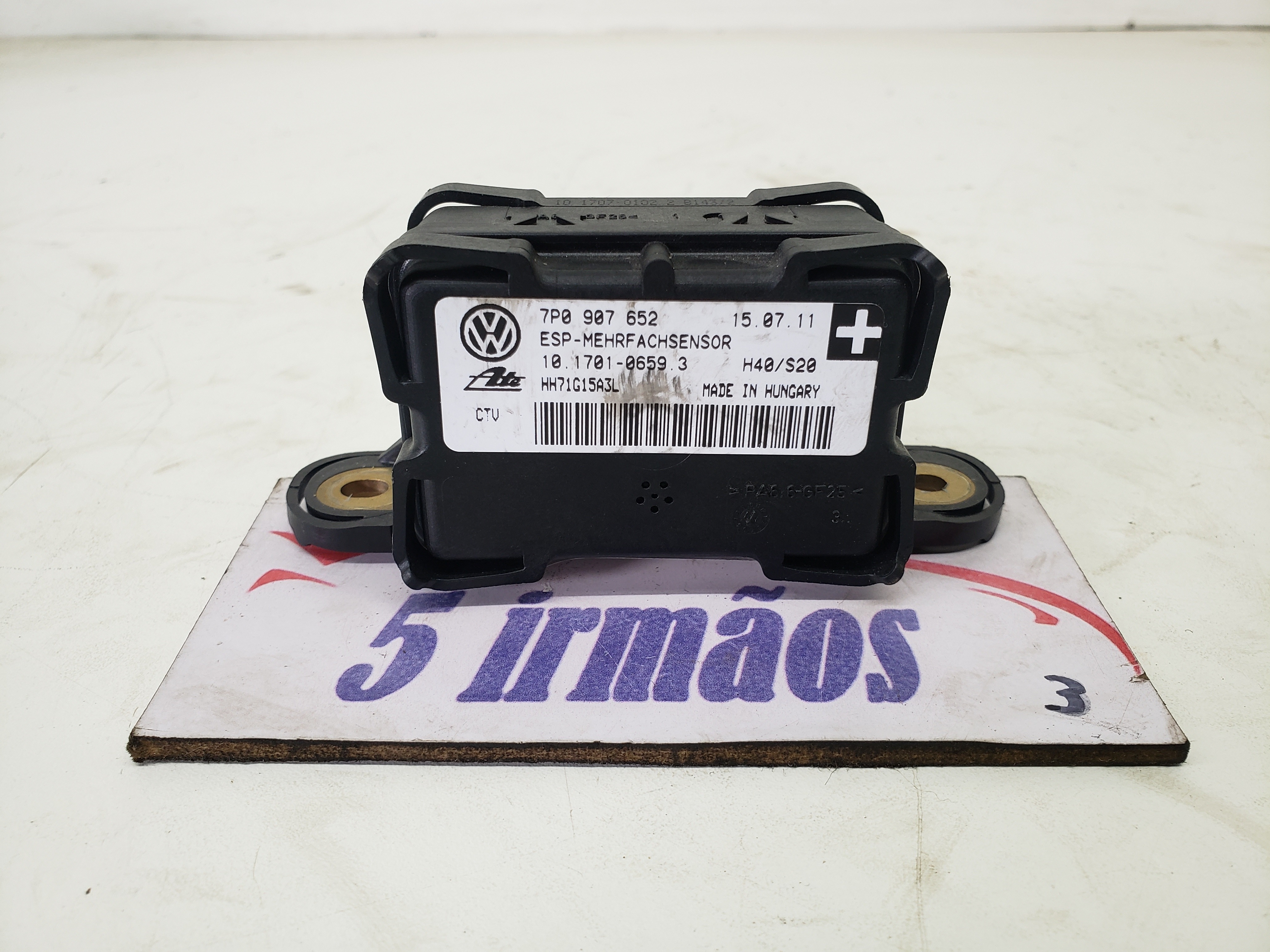 Módulo Sensor Parada Vw Touareg 4.2 V8 2012 2013 N7p0907652